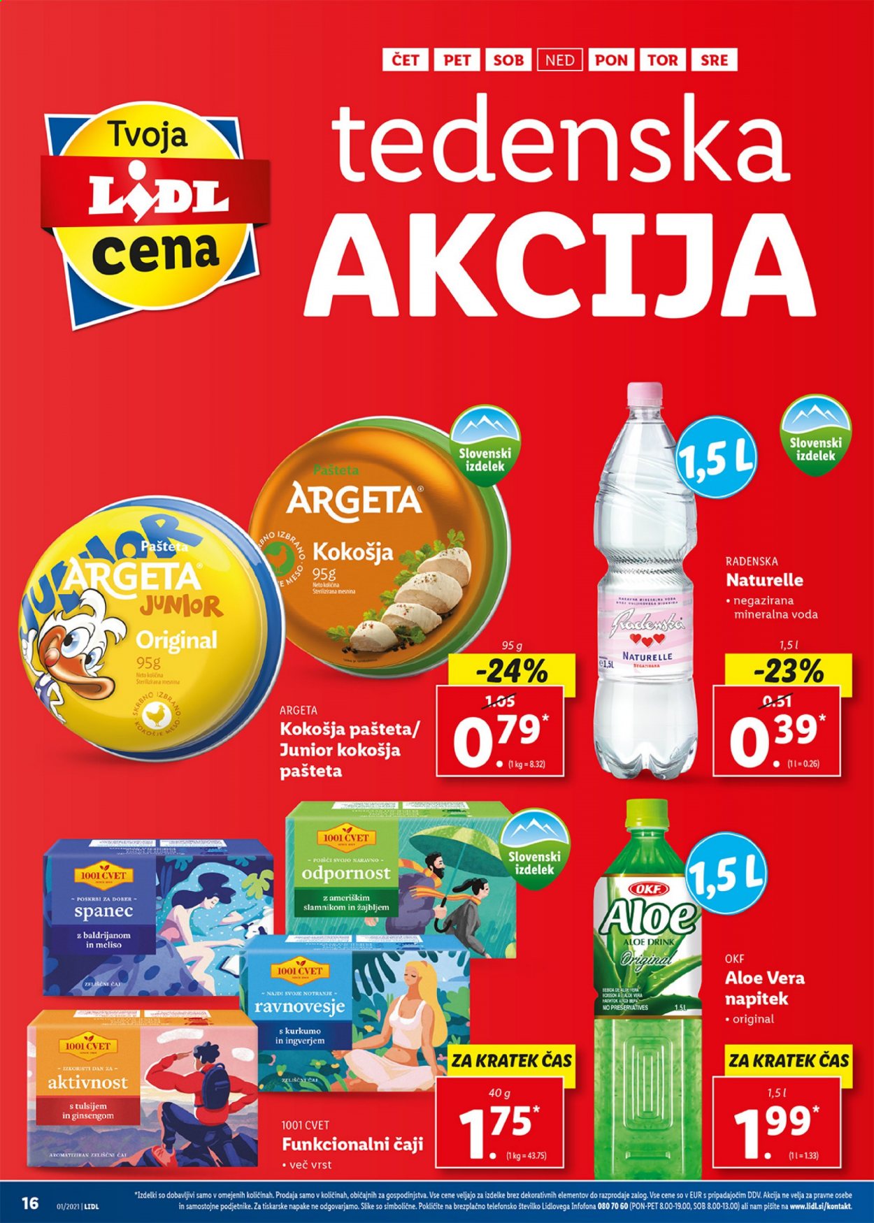 Lidl katalog - 7.1.2021 - 17.1.2021. Stran 16