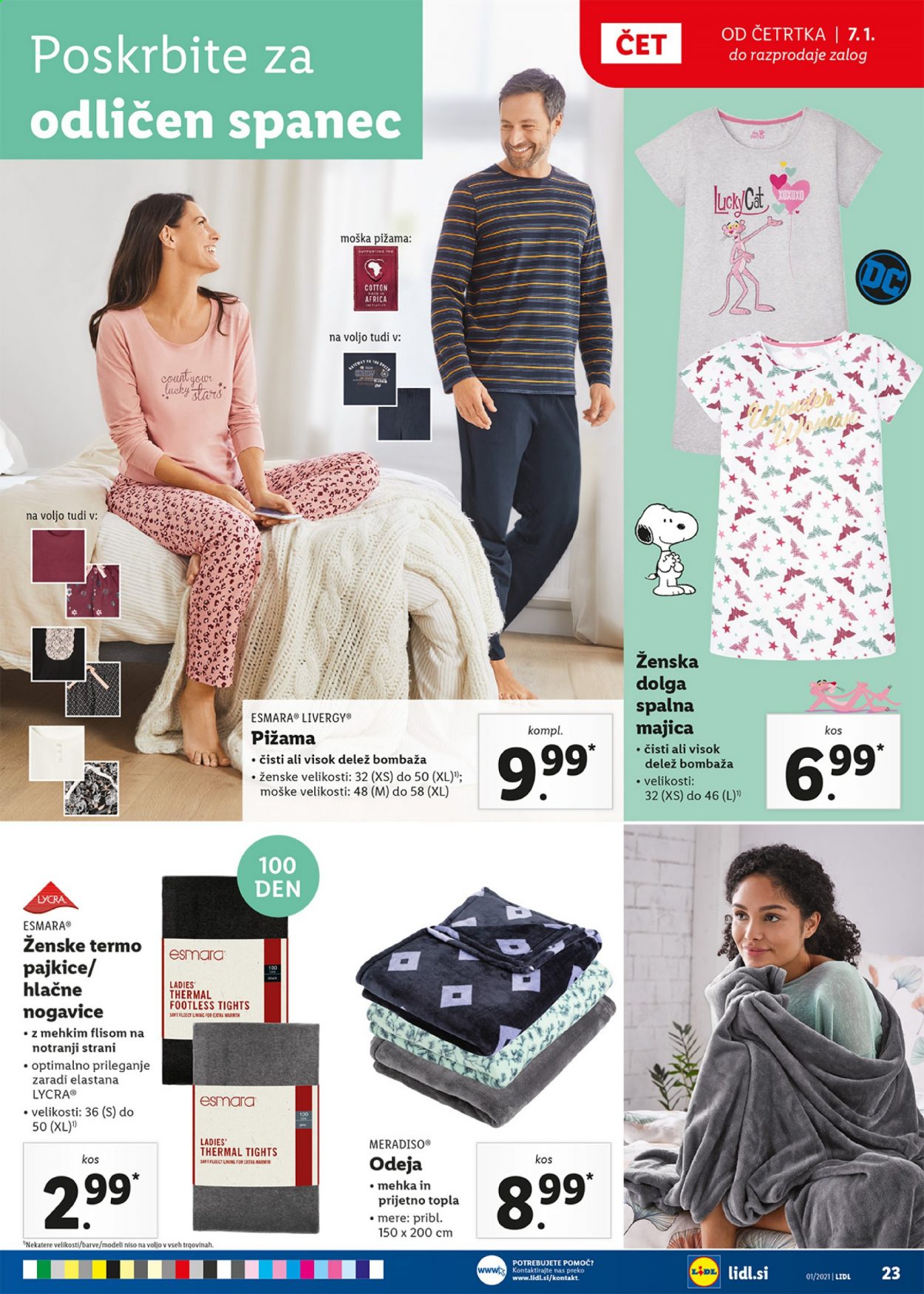 Lidl katalog - 7.1.2021 - 17.1.2021. Stran 23