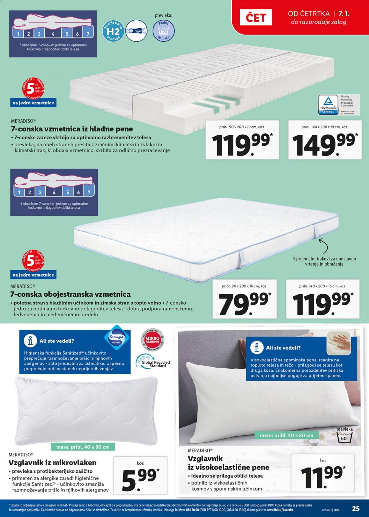 Lidl katalog - 7.1.2021 - 17.1.2021. Stran 25