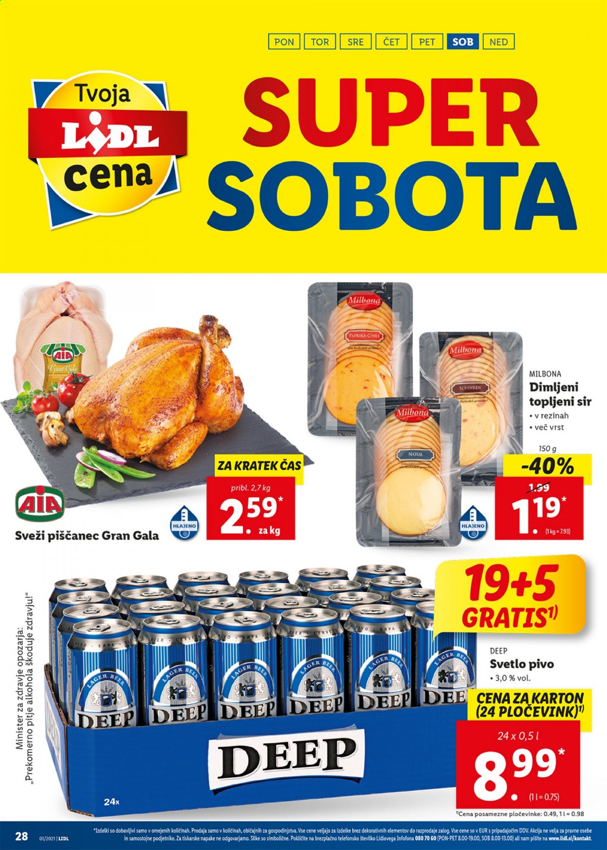 Lidl katalog - 7.1.2021 - 17.1.2021. Stran 28