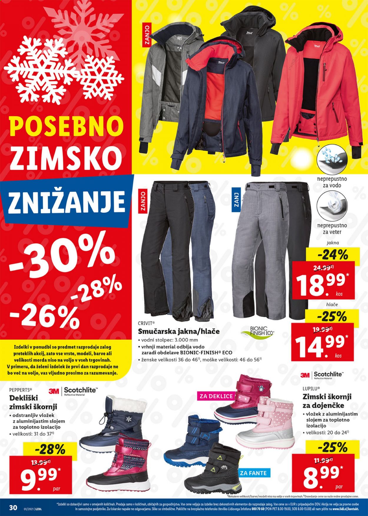 Lidl katalog - 7.1.2021 - 17.1.2021. Stran 30