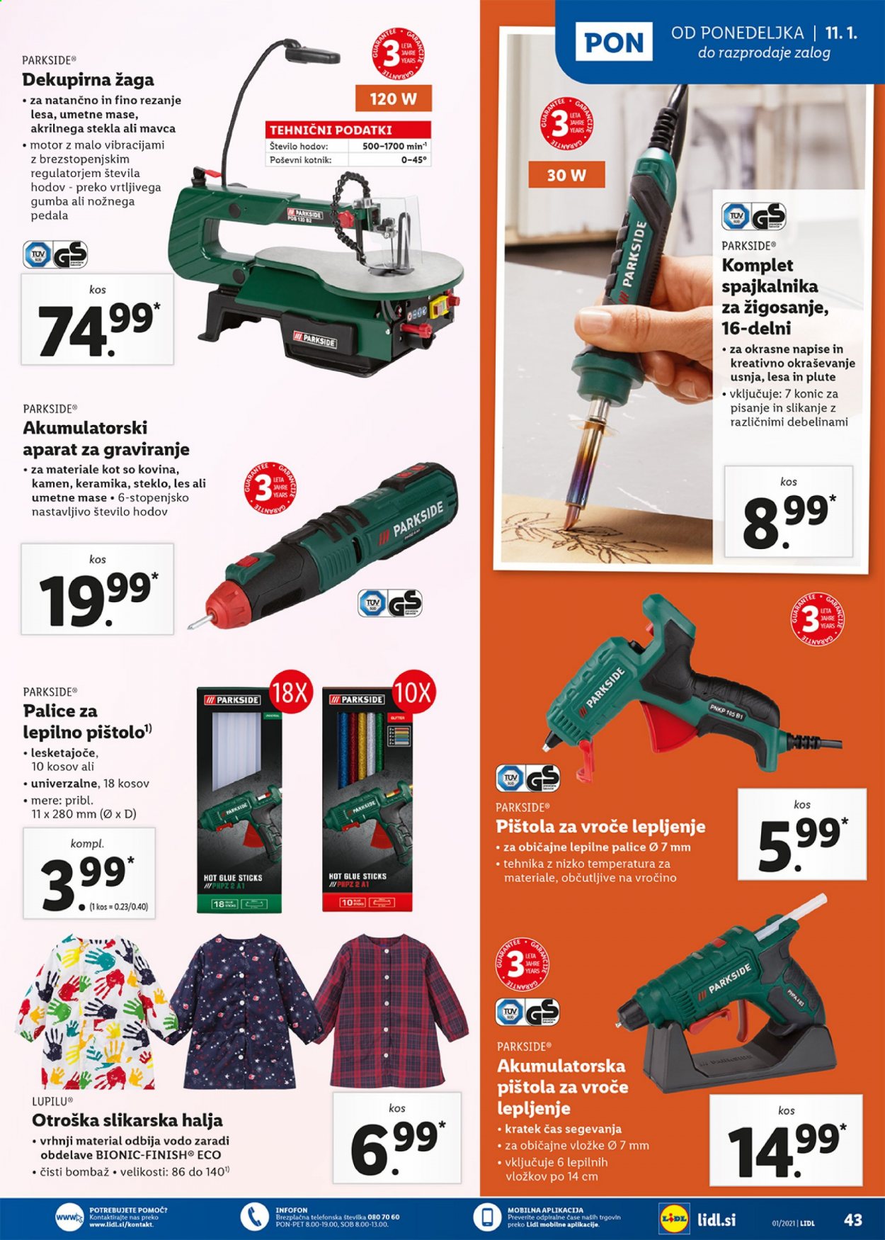Lidl katalog - 7.1.2021 - 17.1.2021. Stran 43