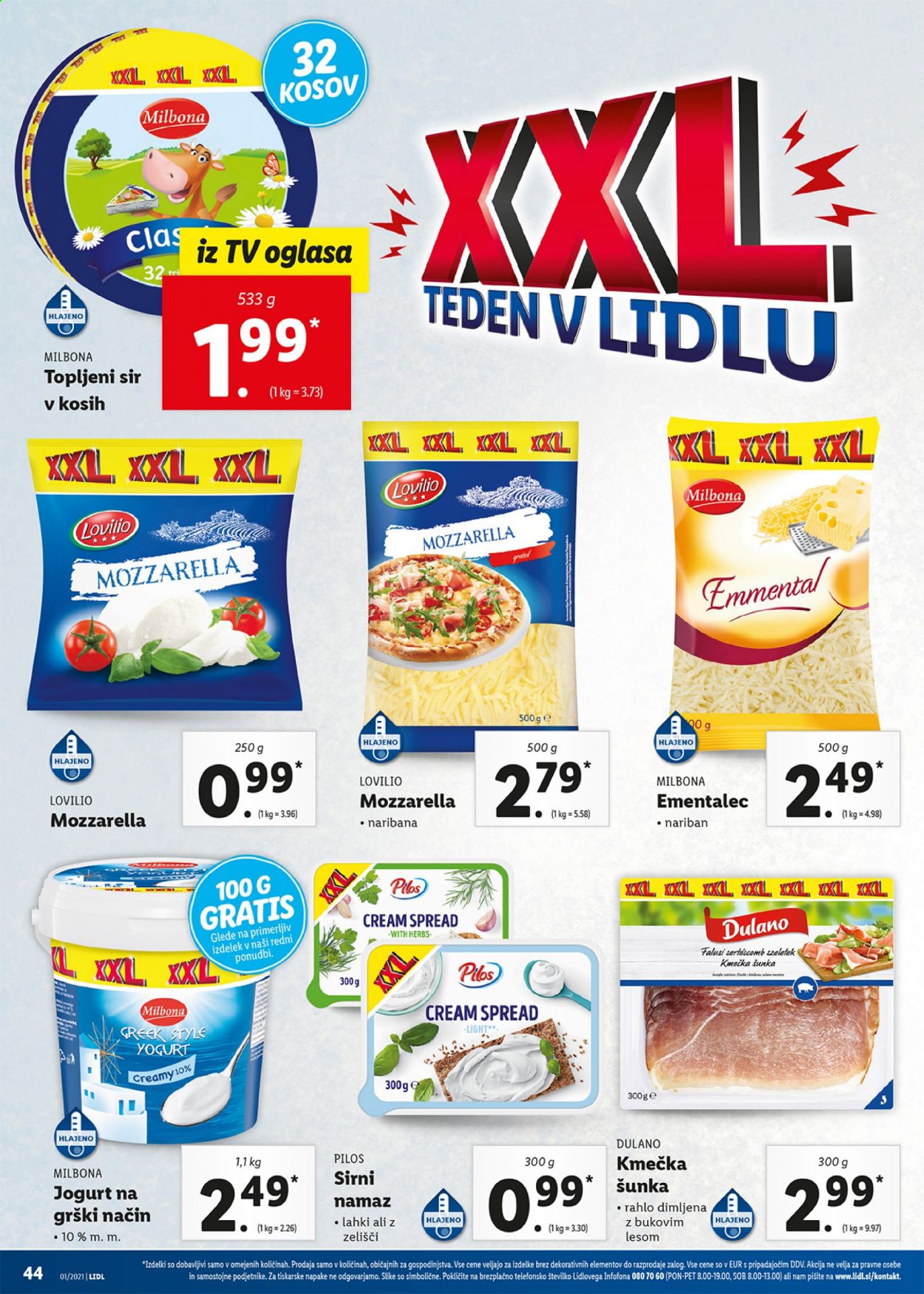 Lidl katalog - 7.1.2021 - 17.1.2021. Stran 44