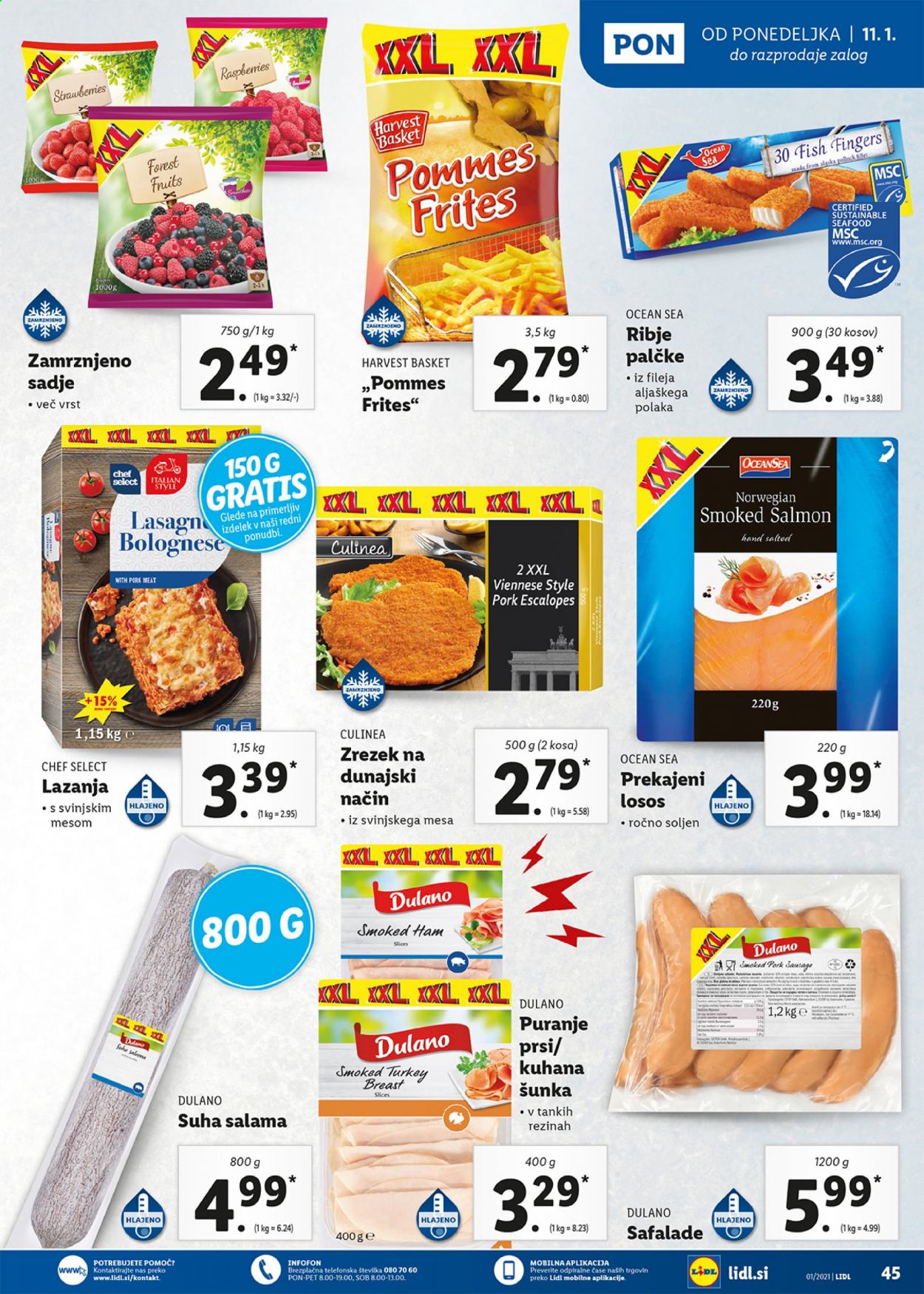 Lidl katalog - 7.1.2021 - 17.1.2021. Stran 45