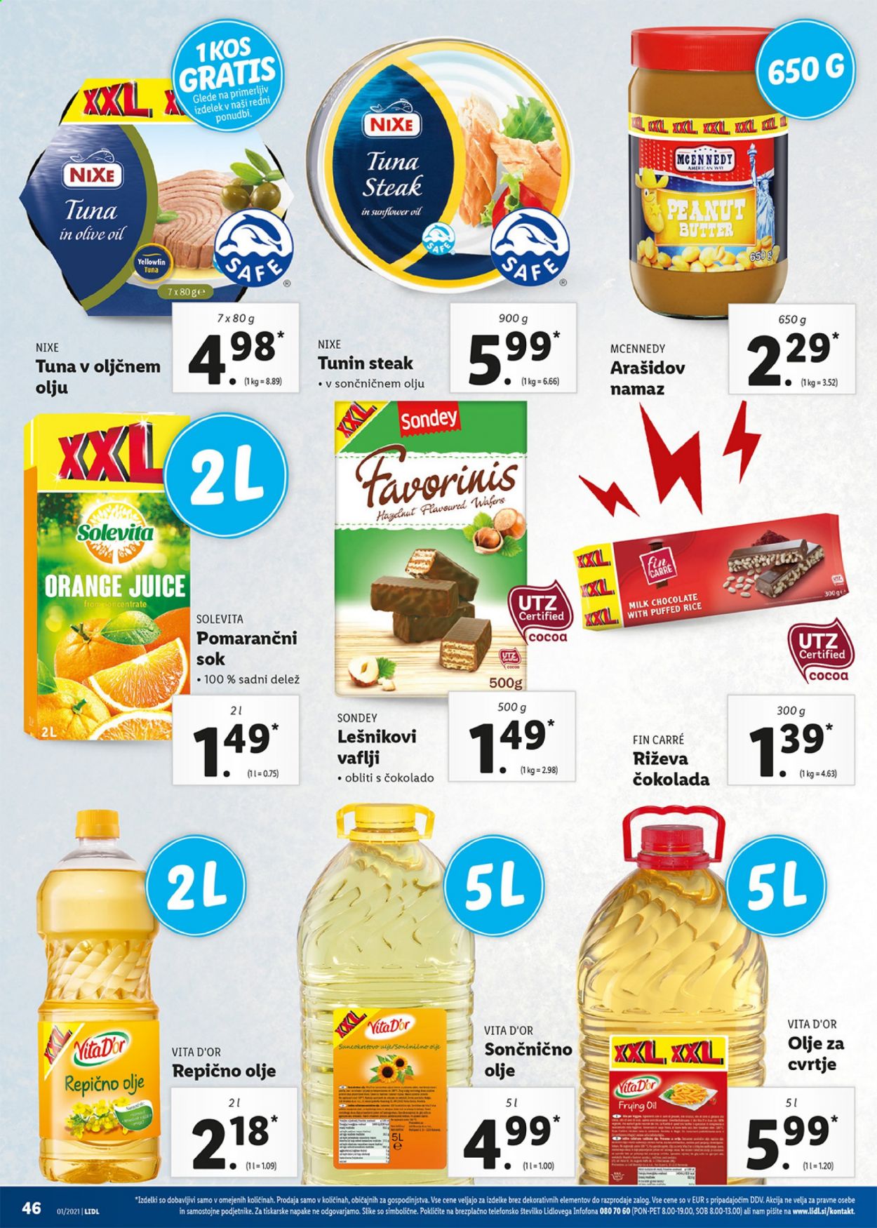 Lidl katalog - 7.1.2021 - 17.1.2021. Stran 46