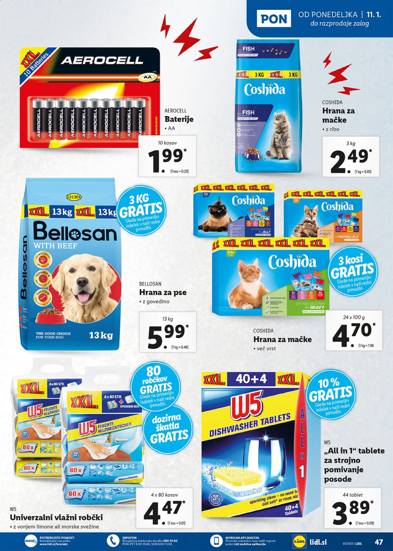 Lidl katalog - 7.1.2021 - 17.1.2021. Stran 47