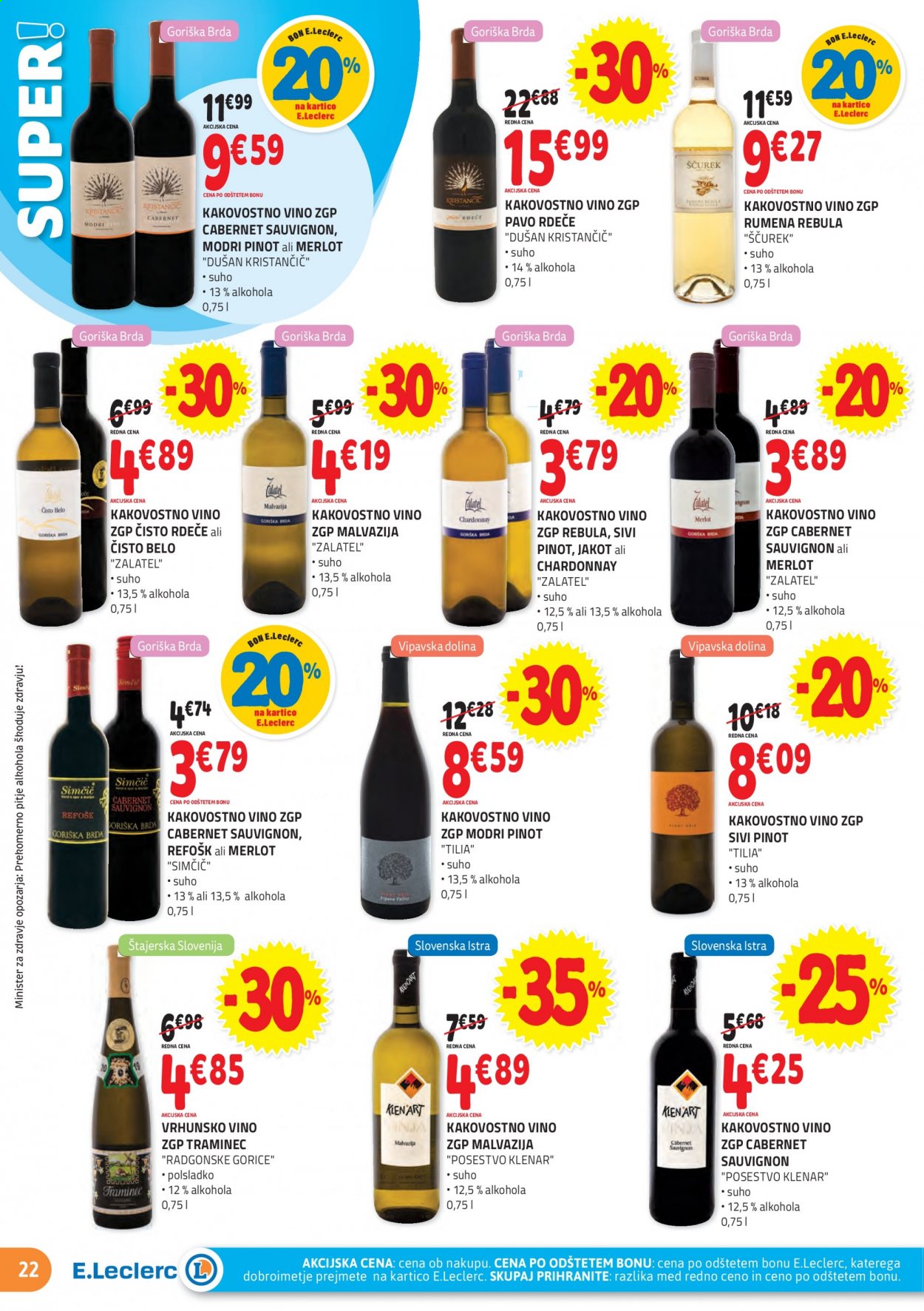 E.Leclerc katalog - 6.1.2021 - 16.1.2021. Stran 22