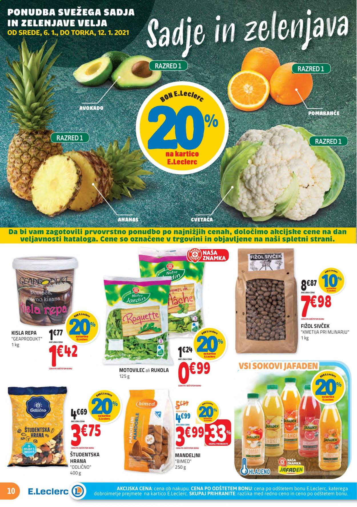 E.Leclerc katalog - 6.1.2021 - 16.1.2021. Stran 10