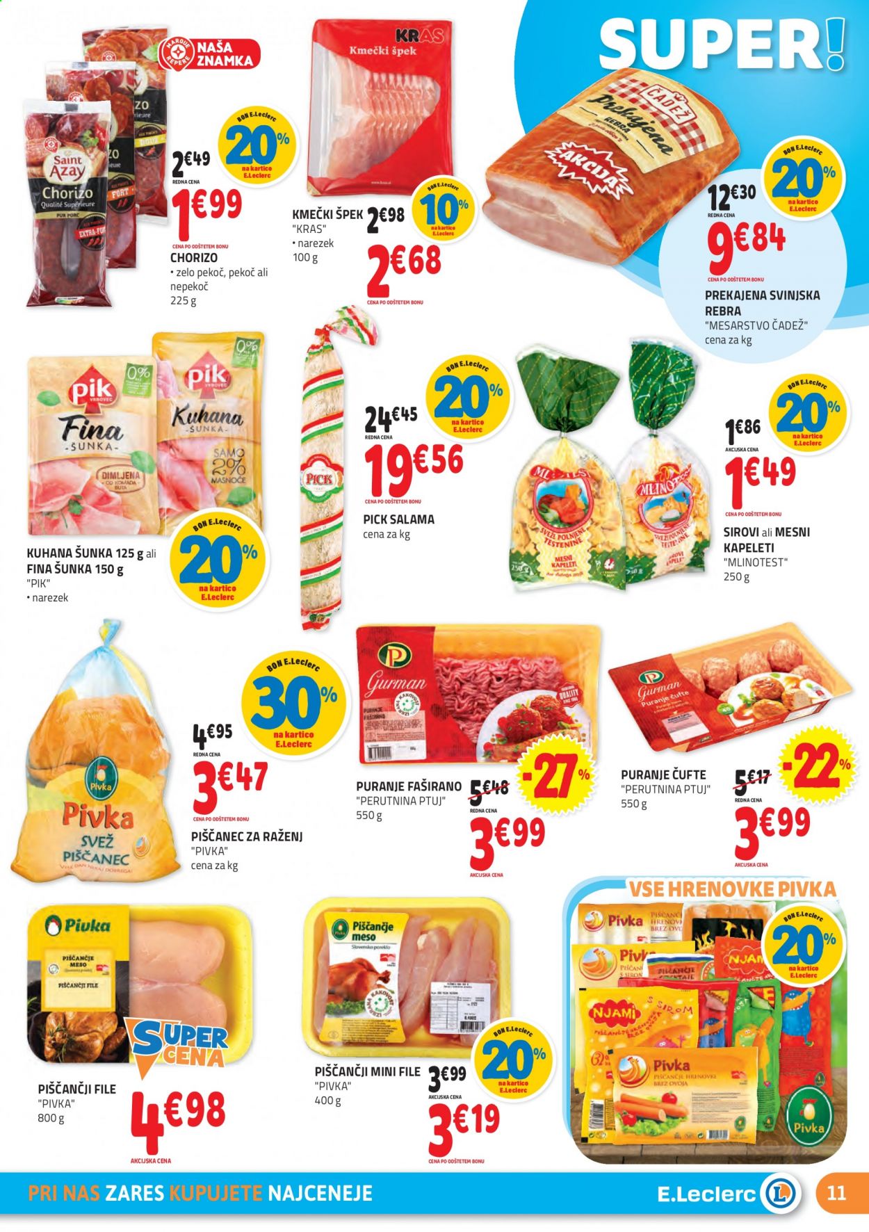 E.Leclerc katalog - 6.1.2021 - 16.1.2021. Stran 11