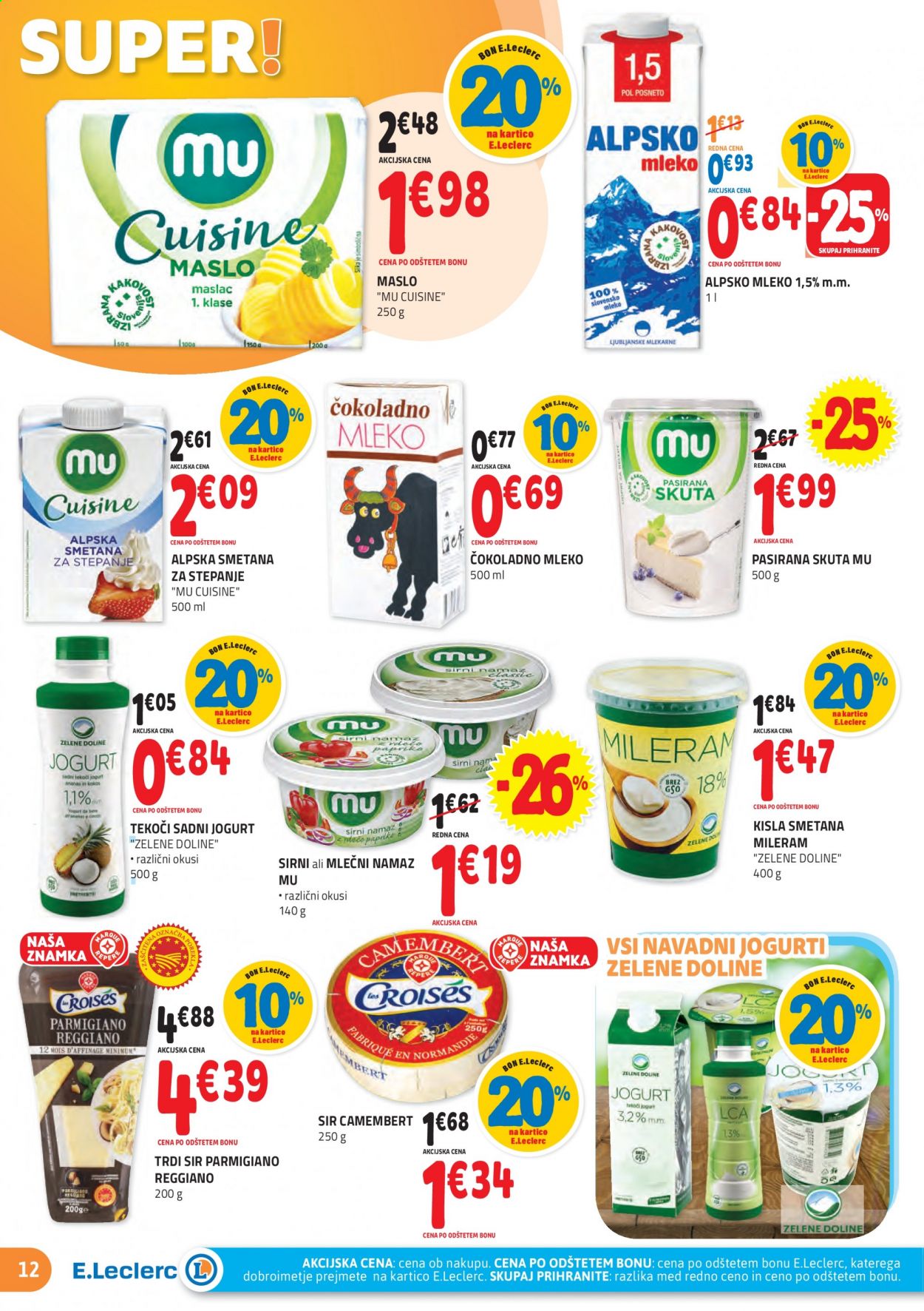 E.Leclerc katalog - 6.1.2021 - 16.1.2021. Stran 12