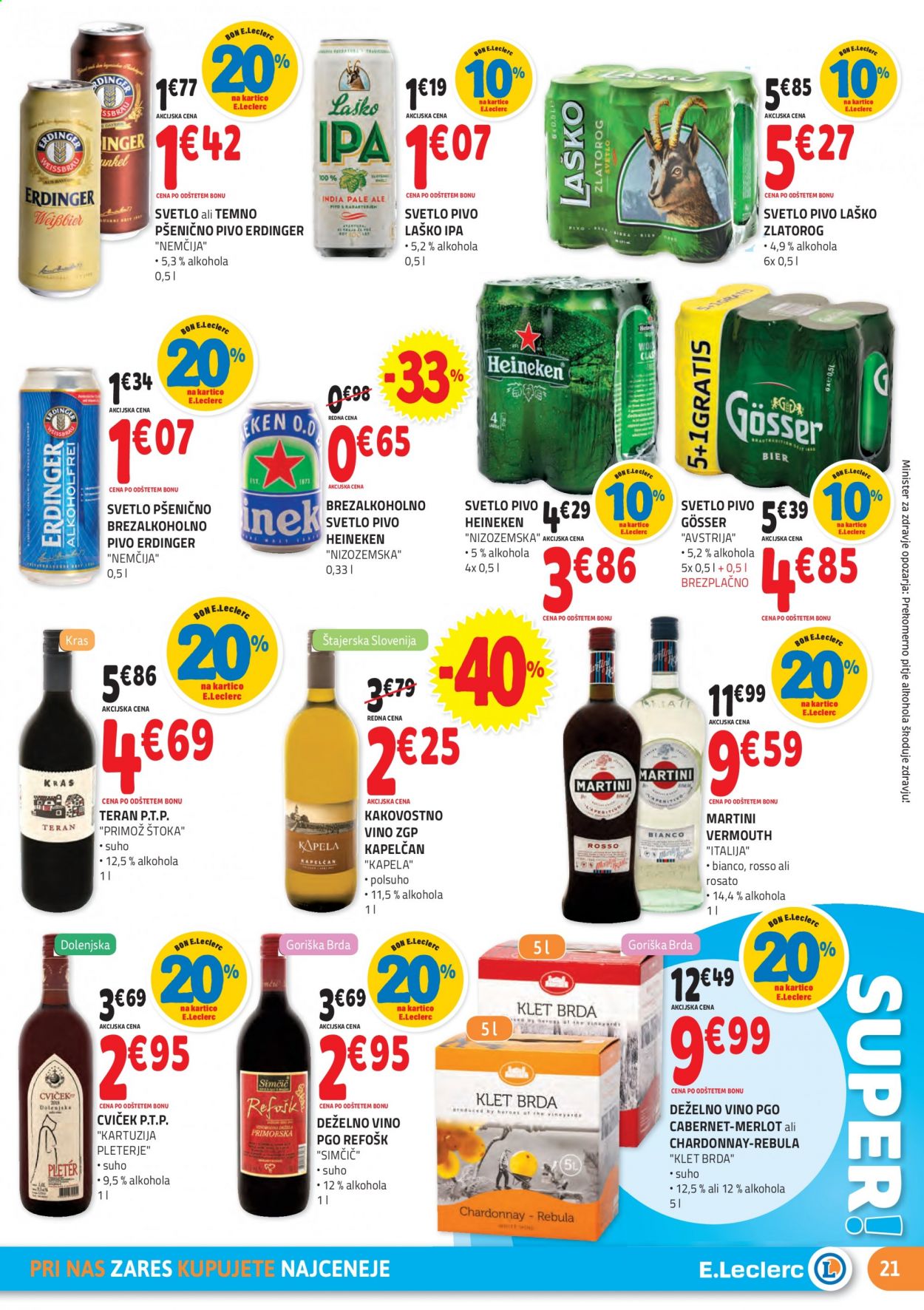 E.Leclerc katalog - 6.1.2021 - 16.1.2021. Stran 21