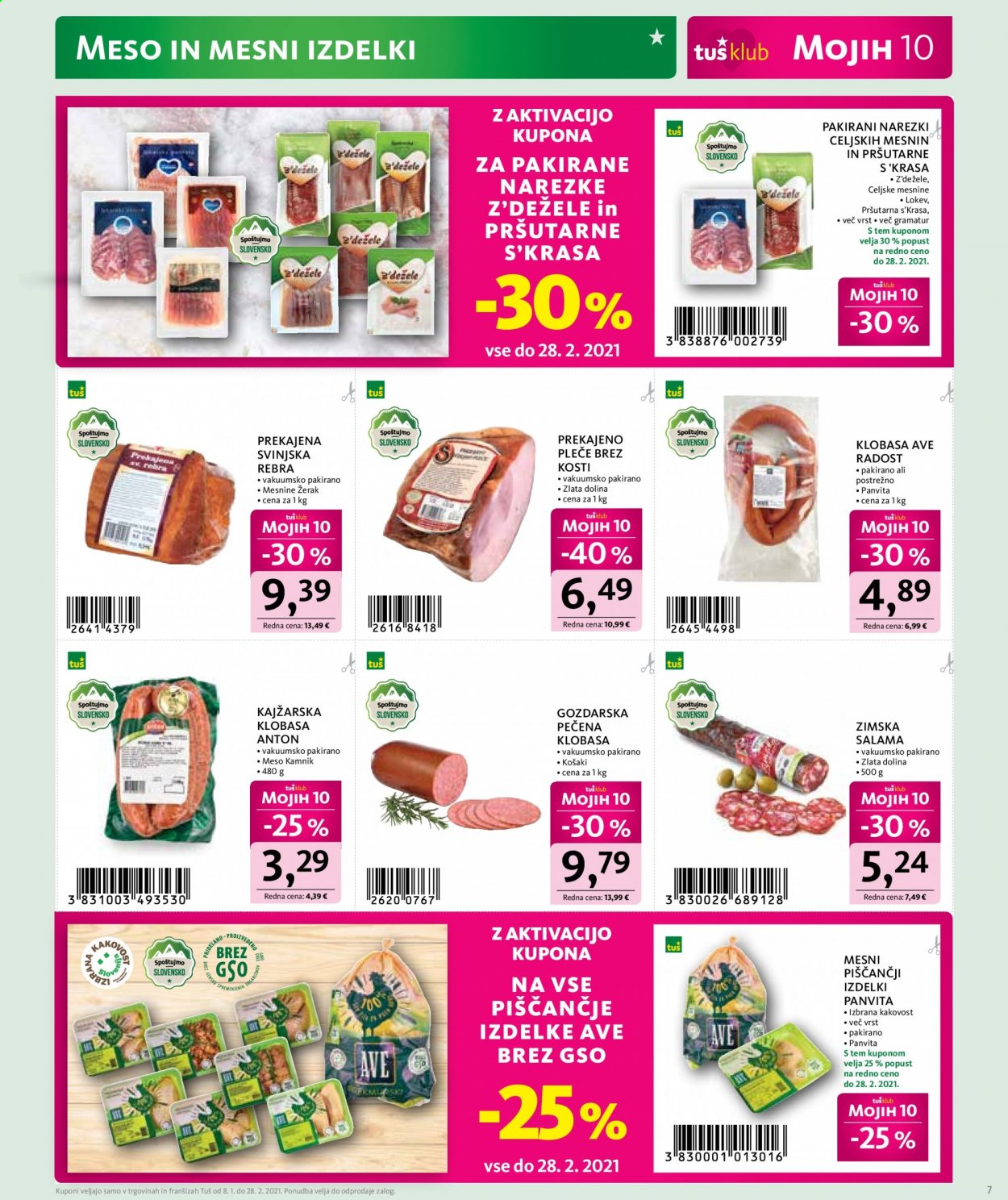 Tuš katalog - 8.1.2021 - 28.2.2021. Stran 7