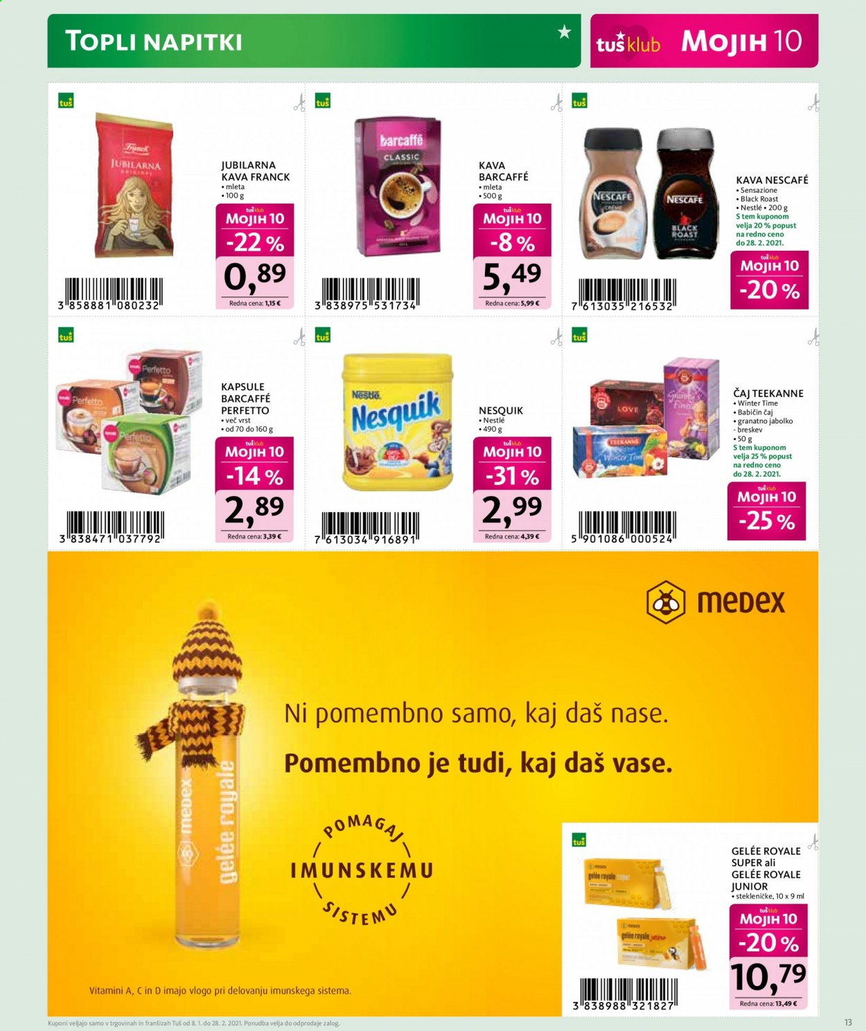 Tuš katalog - 8.1.2021 - 28.2.2021. Stran 13