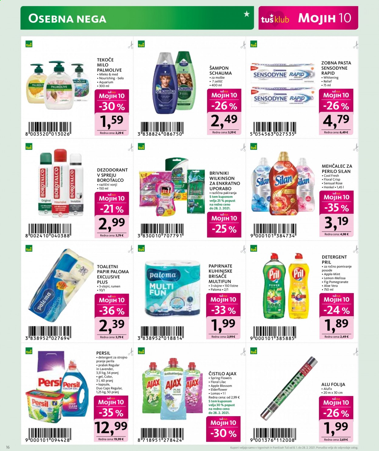 Tuš katalog - 8.1.2021 - 28.2.2021. Stran 16