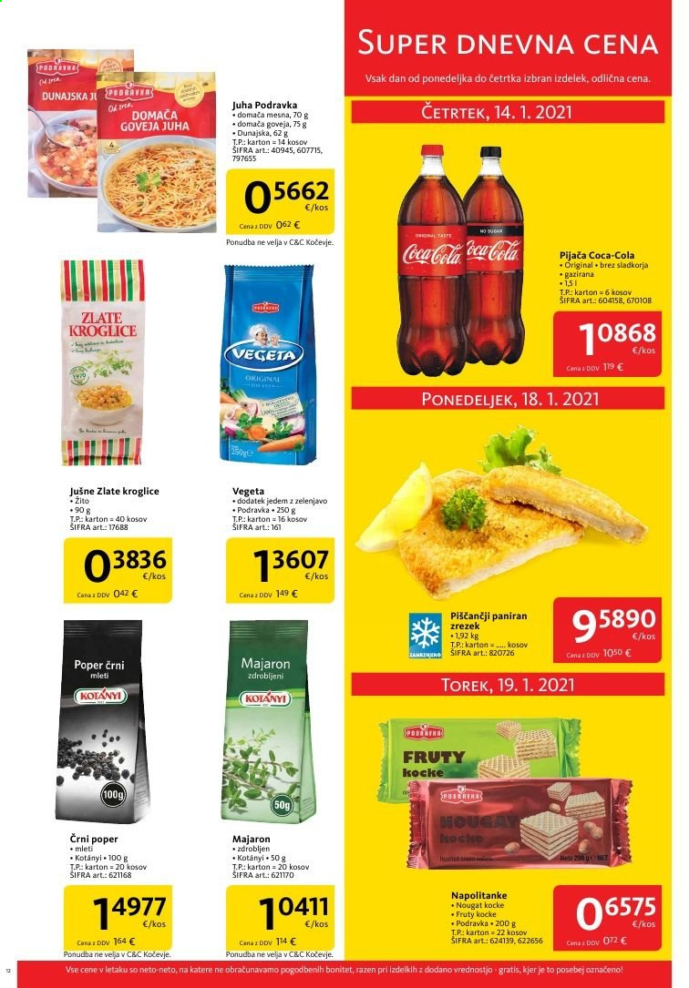 Tuš Cash & Carry katalog - 1.1.2021 - 31.1.2021. Stran 12