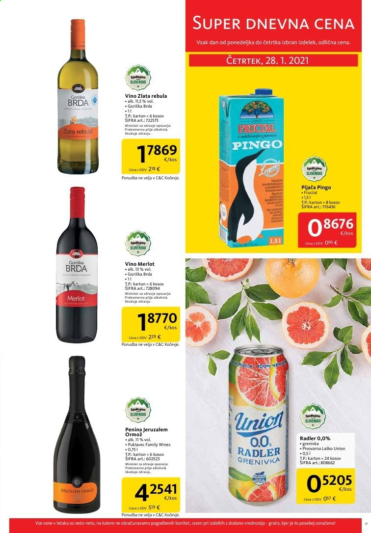 Tuš Cash & Carry katalog - 1.1.2021 - 31.1.2021. Stran 21
