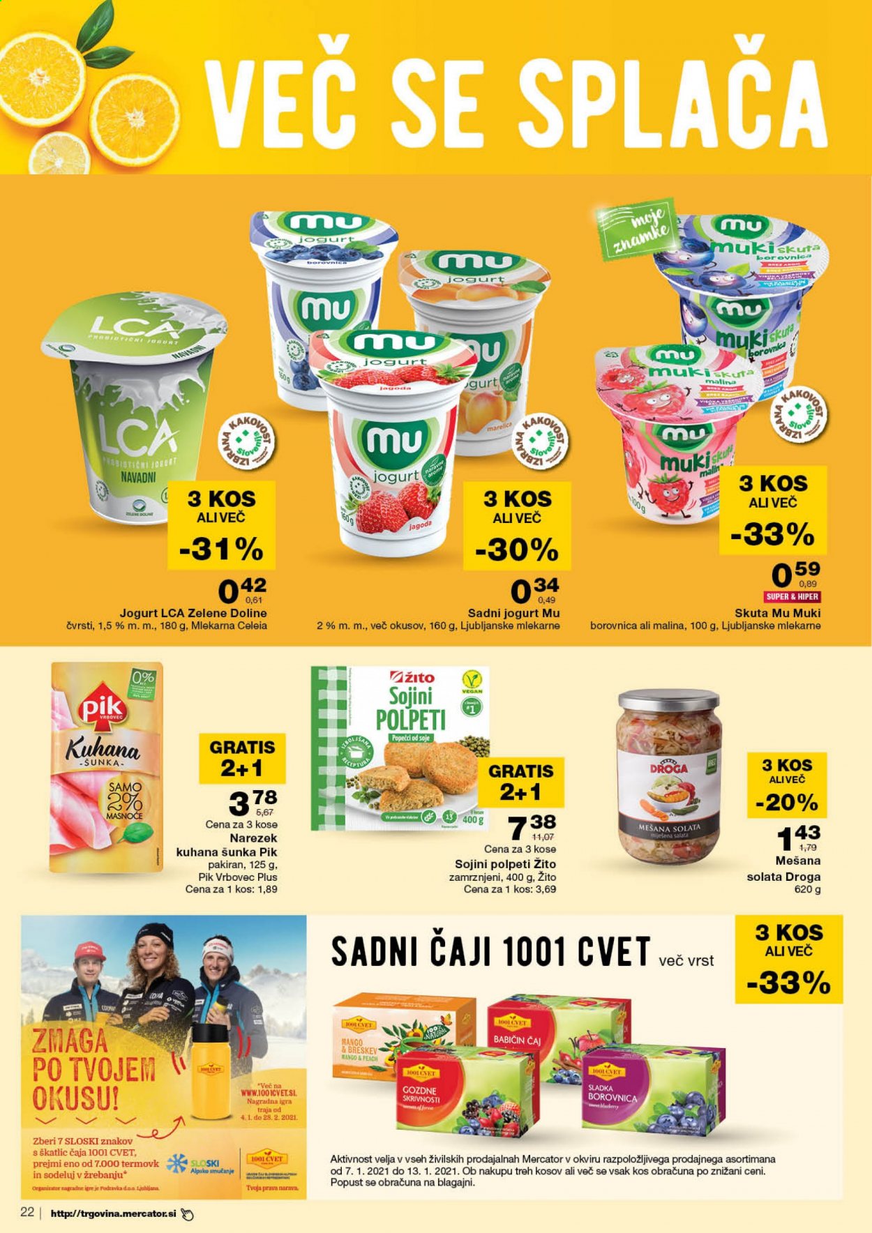 Mercator katalog - 7.1.2021 - 13.1.2021. Stran 22