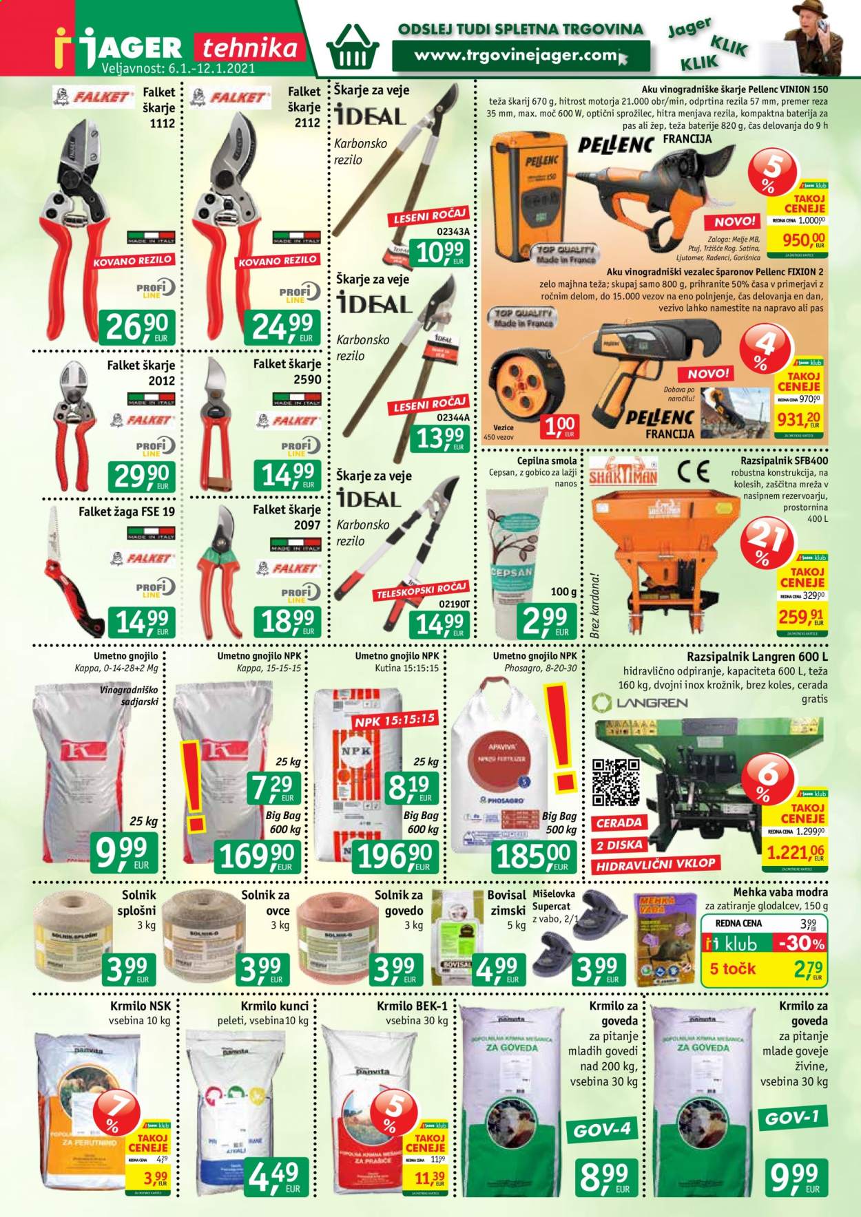 JAGER katalog - 6.1.2021 - 12.1.2021. Stran 1