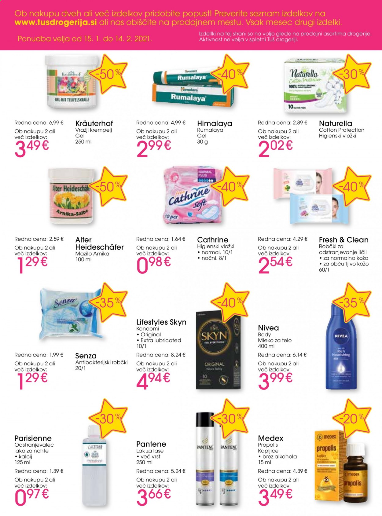 Tuš Drogeria katalog - 13.1.2021 - 23.1.2021. Stran 3