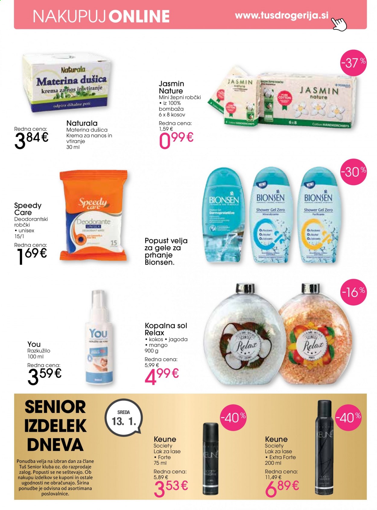 Tuš Drogeria katalog - 13.1.2021 - 23.1.2021. Stran 17