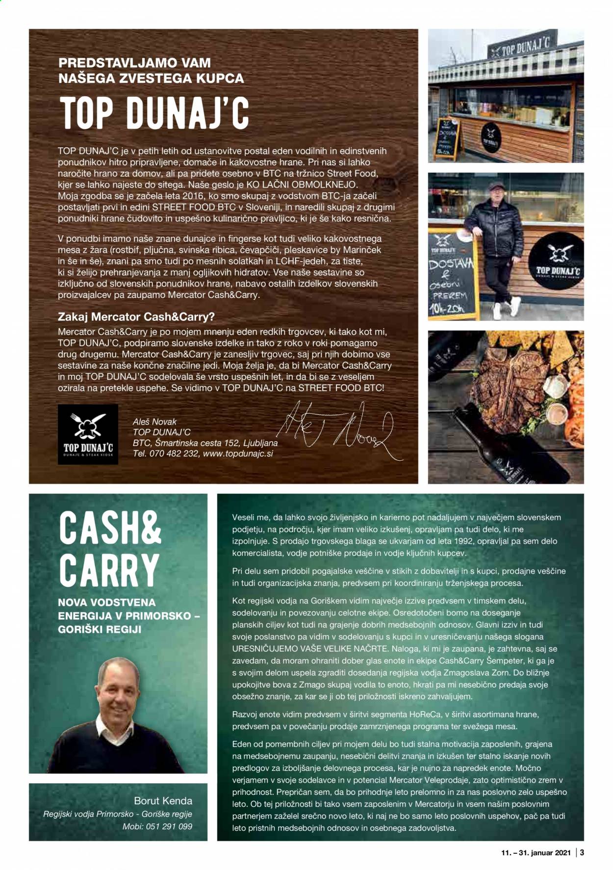 Mercator Cash & Carry katalog - 11.1.2021 - 31.1.2021. Stran 3