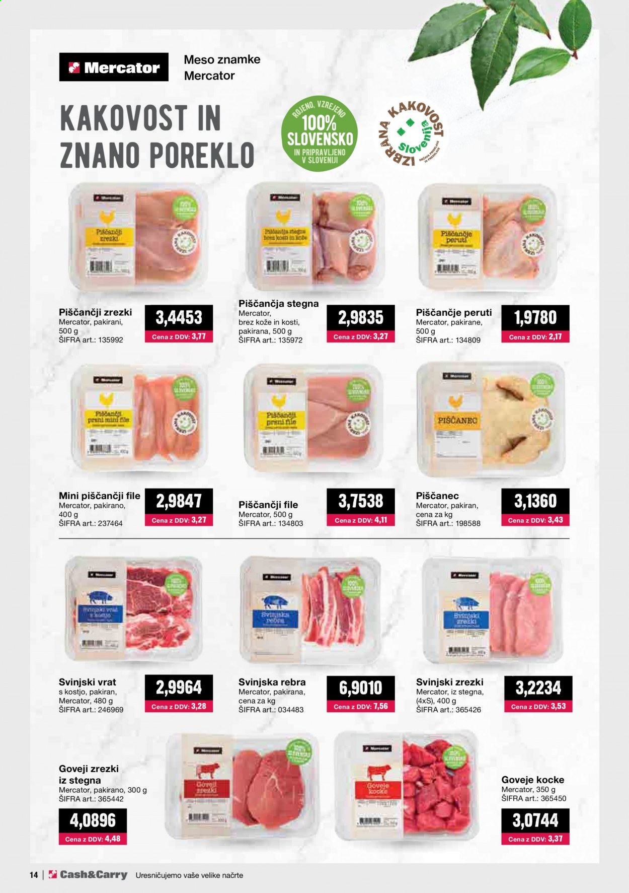 Mercator Cash & Carry katalog - 11.1.2021 - 31.1.2021. Stran 14