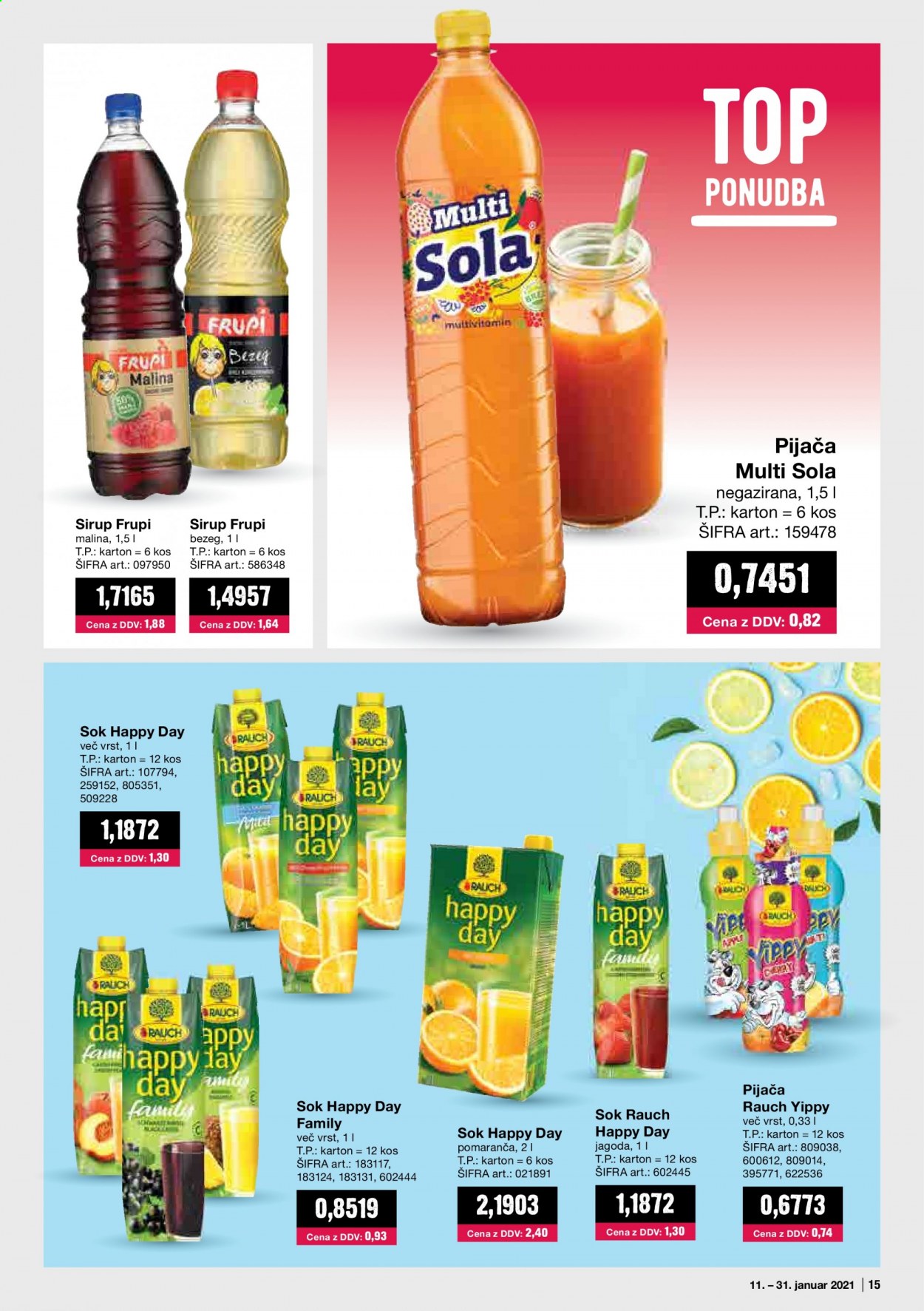 Mercator Cash & Carry katalog - 11.1.2021 - 31.1.2021. Stran 15