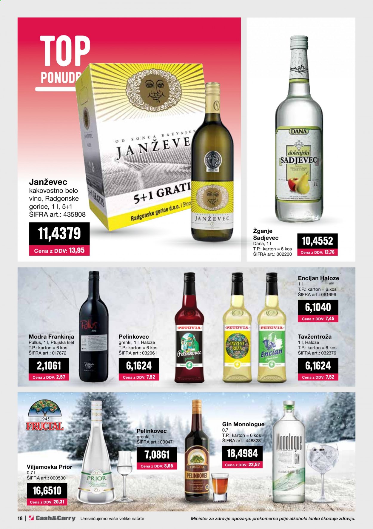 Mercator Cash & Carry katalog - 11.1.2021 - 31.1.2021. Stran 18
