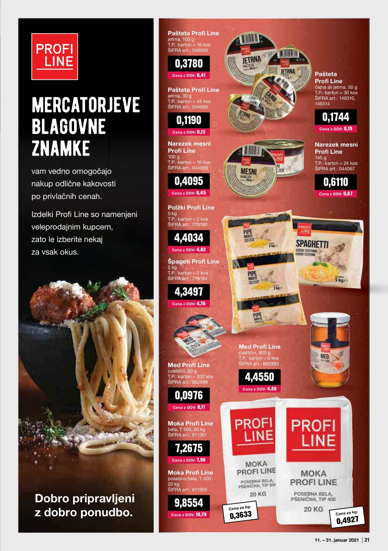Mercator Cash & Carry katalog - 11.1.2021 - 31.1.2021. Stran 21