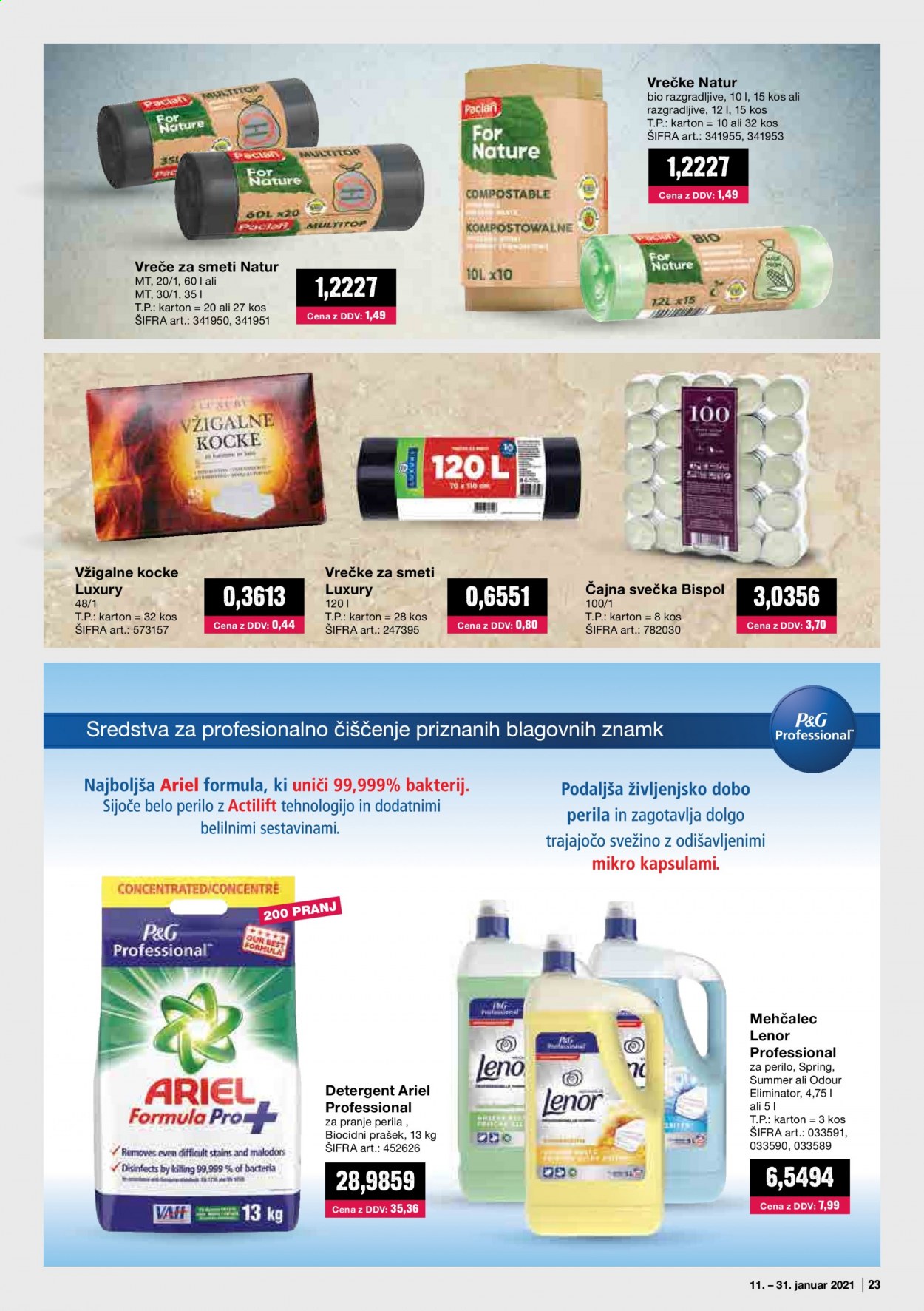 Mercator Cash & Carry katalog - 11.1.2021 - 31.1.2021. Stran 23