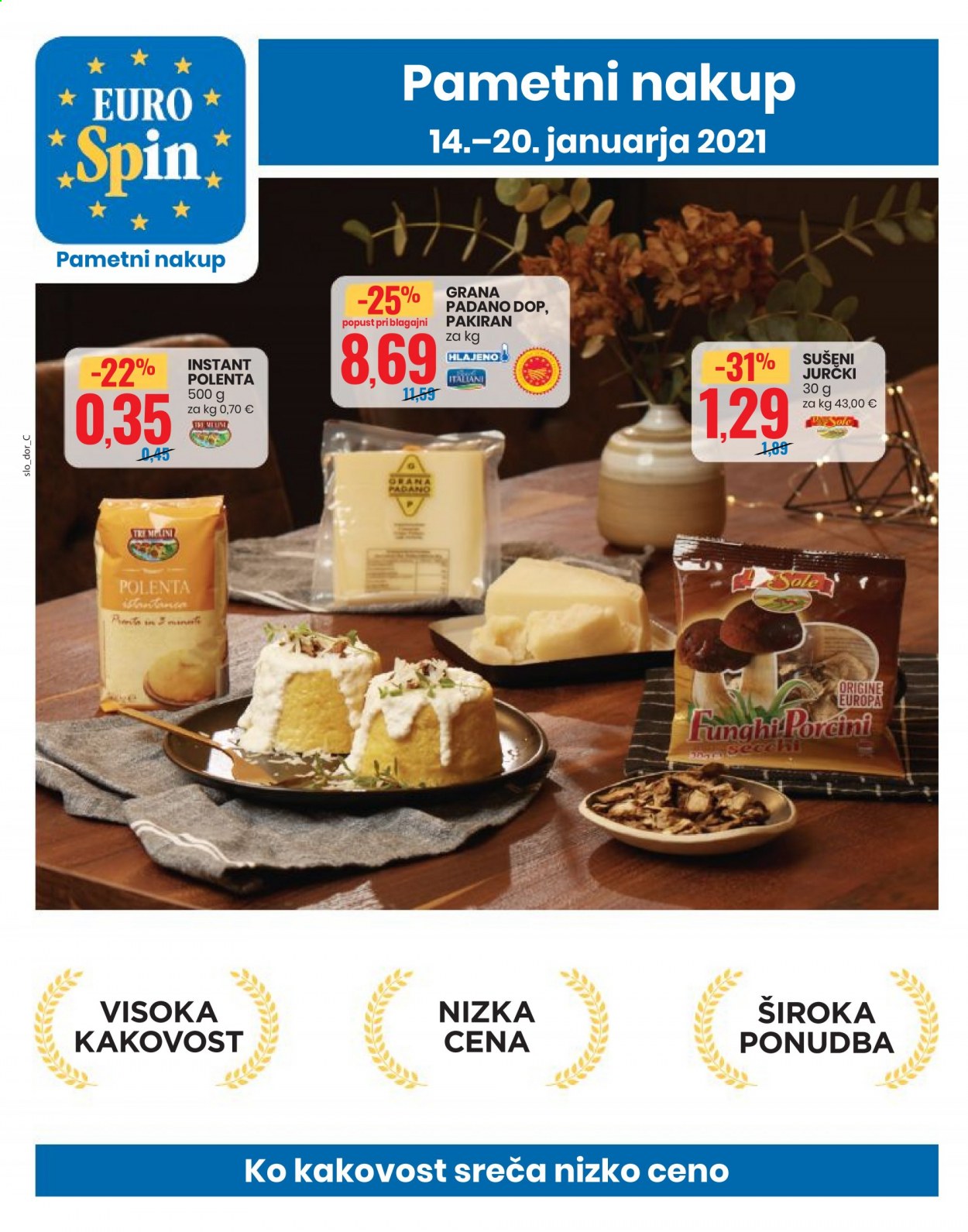 EuroSpin katalog - 14.1.2021 - 20.1.2021. Stran 1