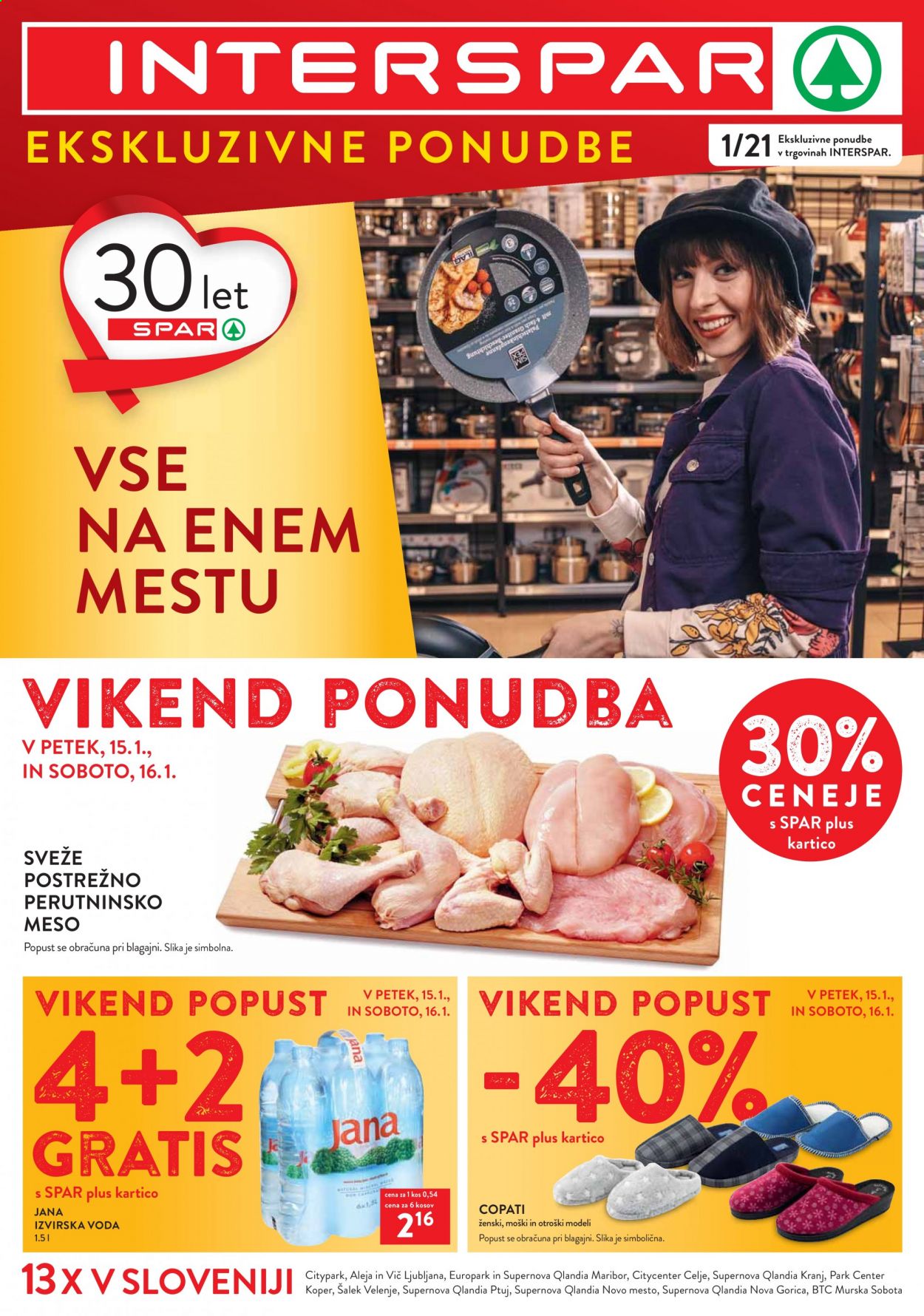INTERSPAR katalog - 13.1.2021 - 19.1.2021. Stran 1