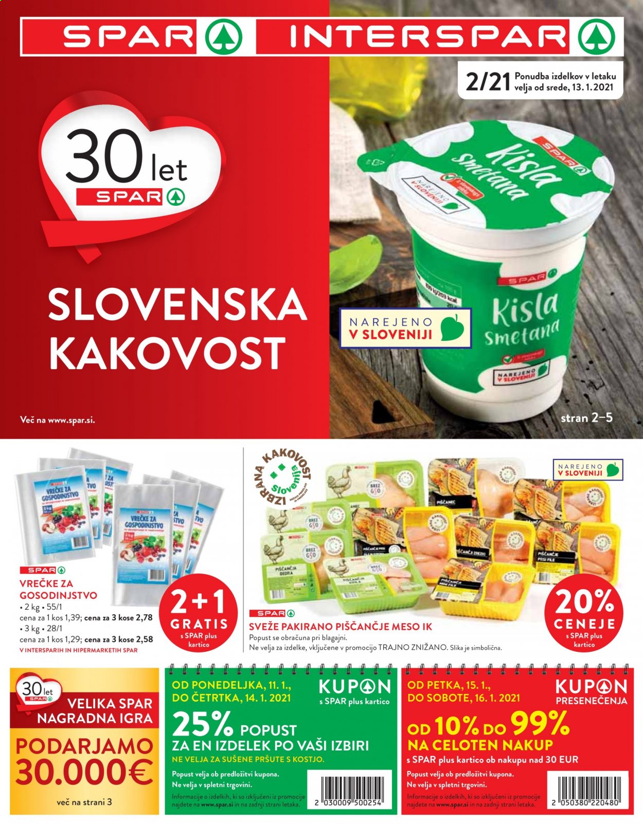 SPAR katalog - 13.1.2021 - 26.1.2021. Stran 1