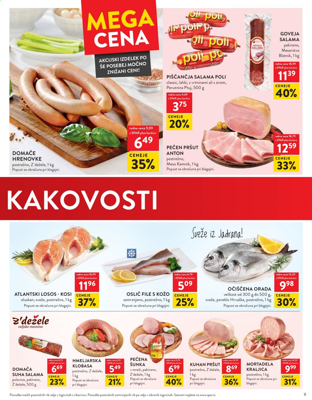 SPAR katalog - 13.1.2021 - 26.1.2021. Stran 9