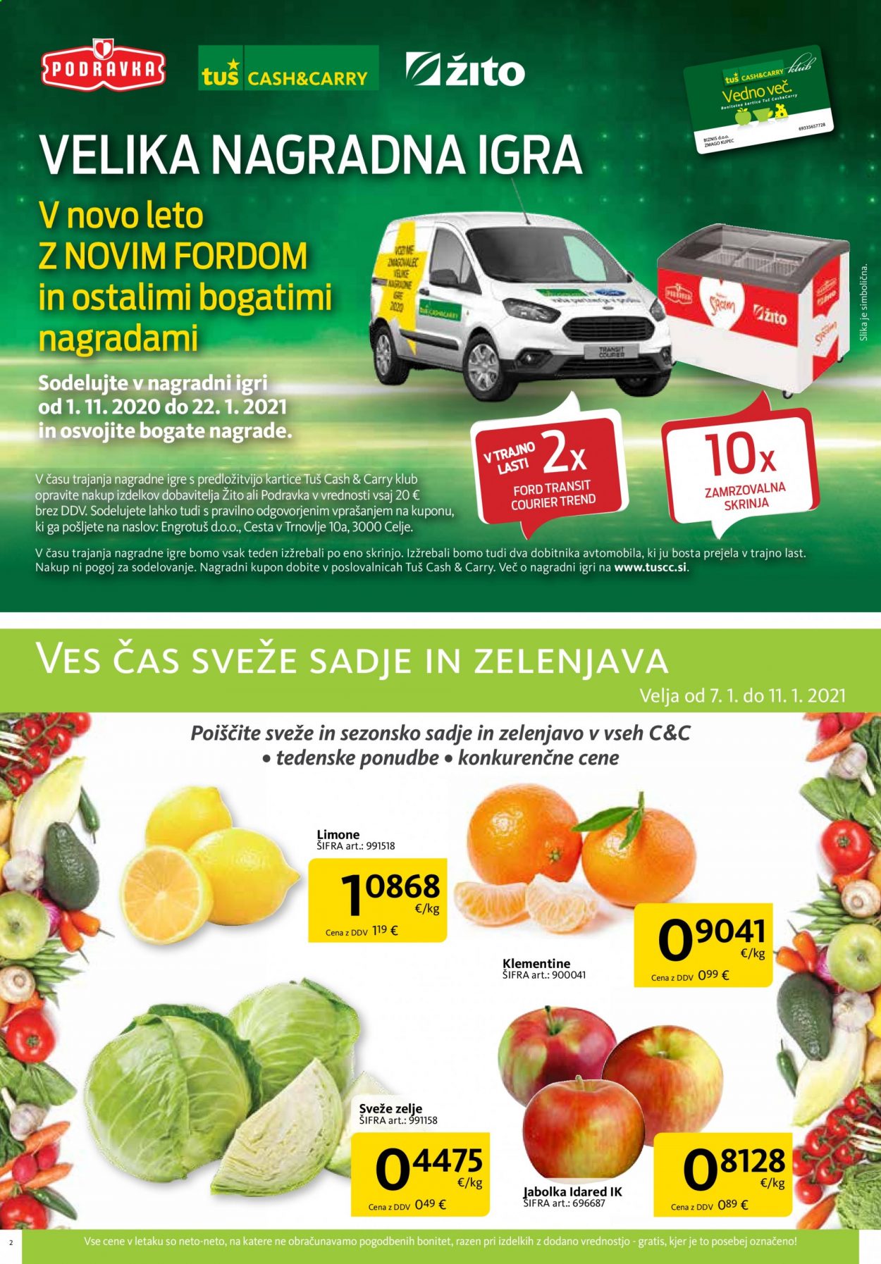 Tuš Cash & Carry katalog - 7.1.2021 - 18.1.2021. Stran 2