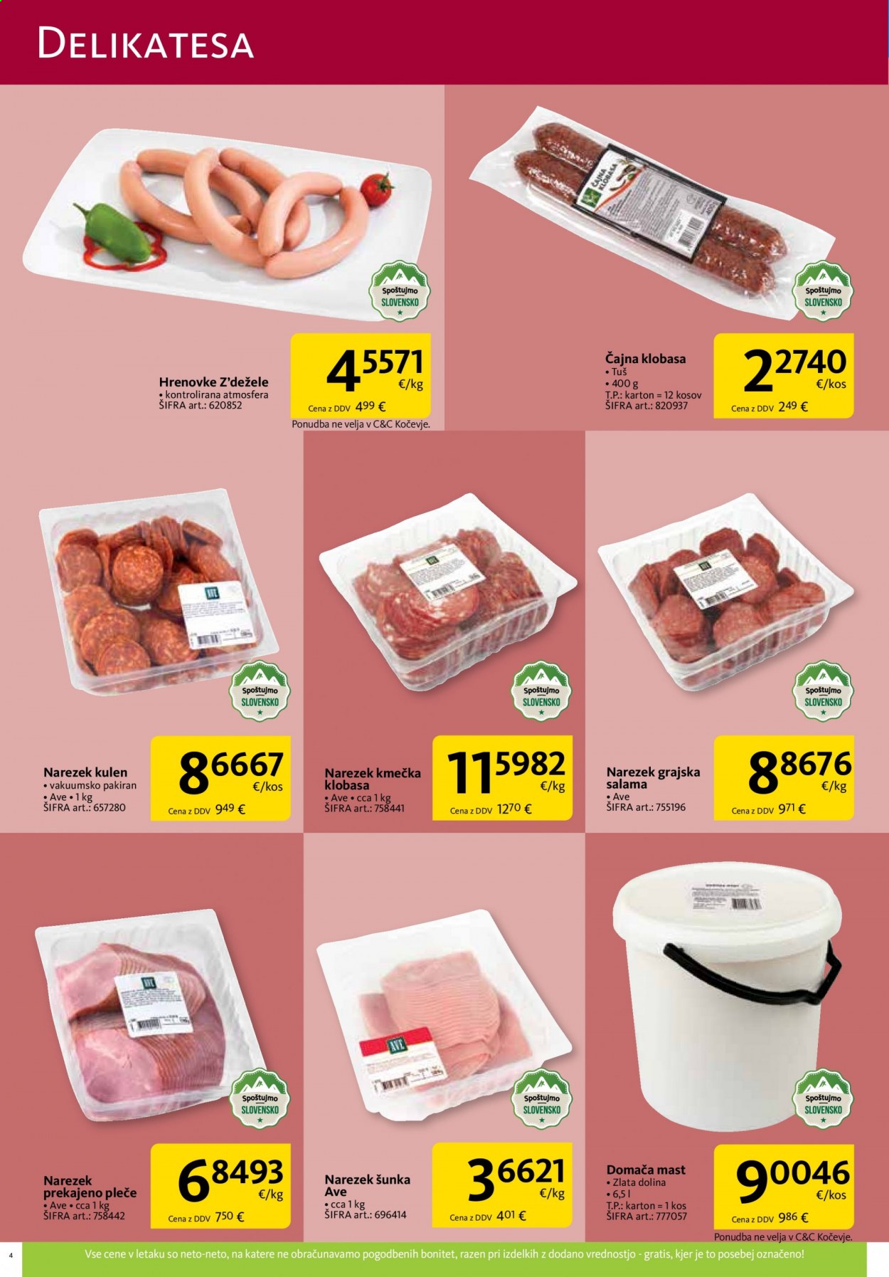 Tuš Cash & Carry katalog - 7.1.2021 - 18.1.2021. Stran 4