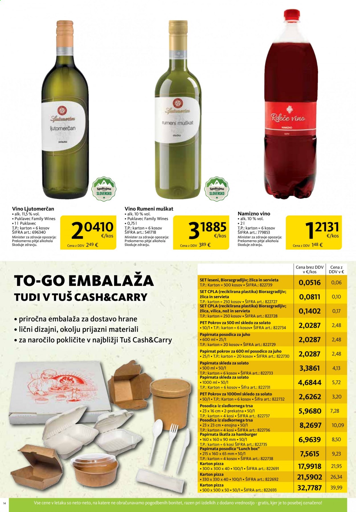 Tuš Cash & Carry katalog - 7.1.2021 - 18.1.2021. Stran 14