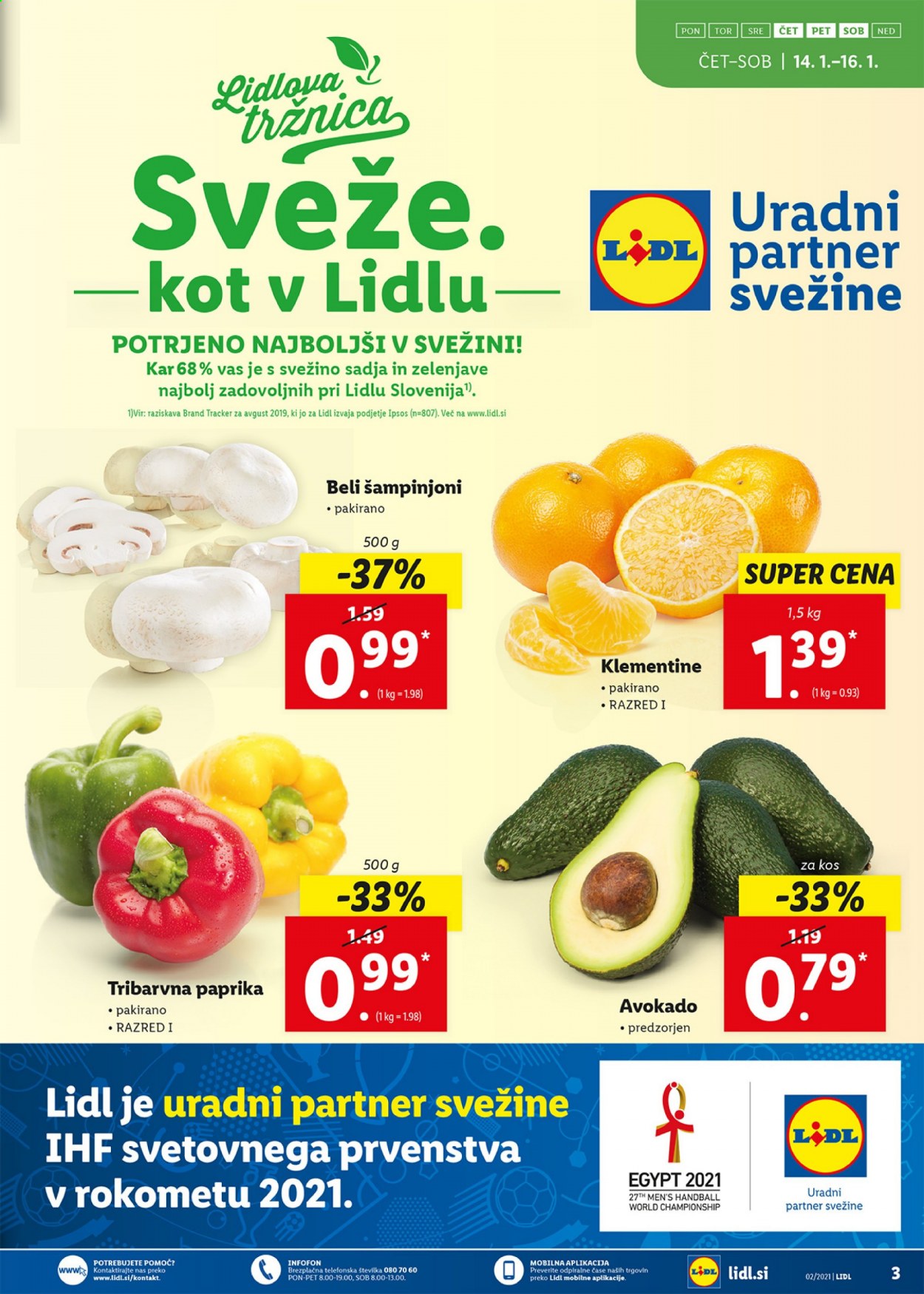 Lidl katalog - 14.1.2021 - 23.1.2021. Stran 3