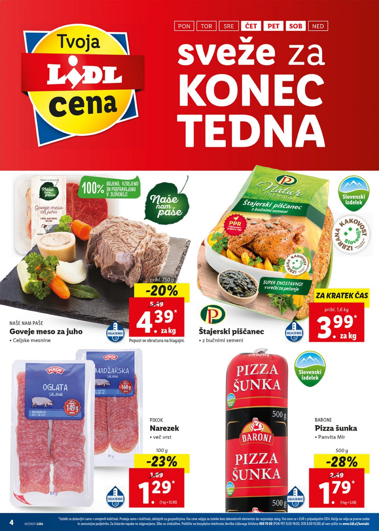 Lidl katalog - 14.1.2021 - 23.1.2021. Stran 4