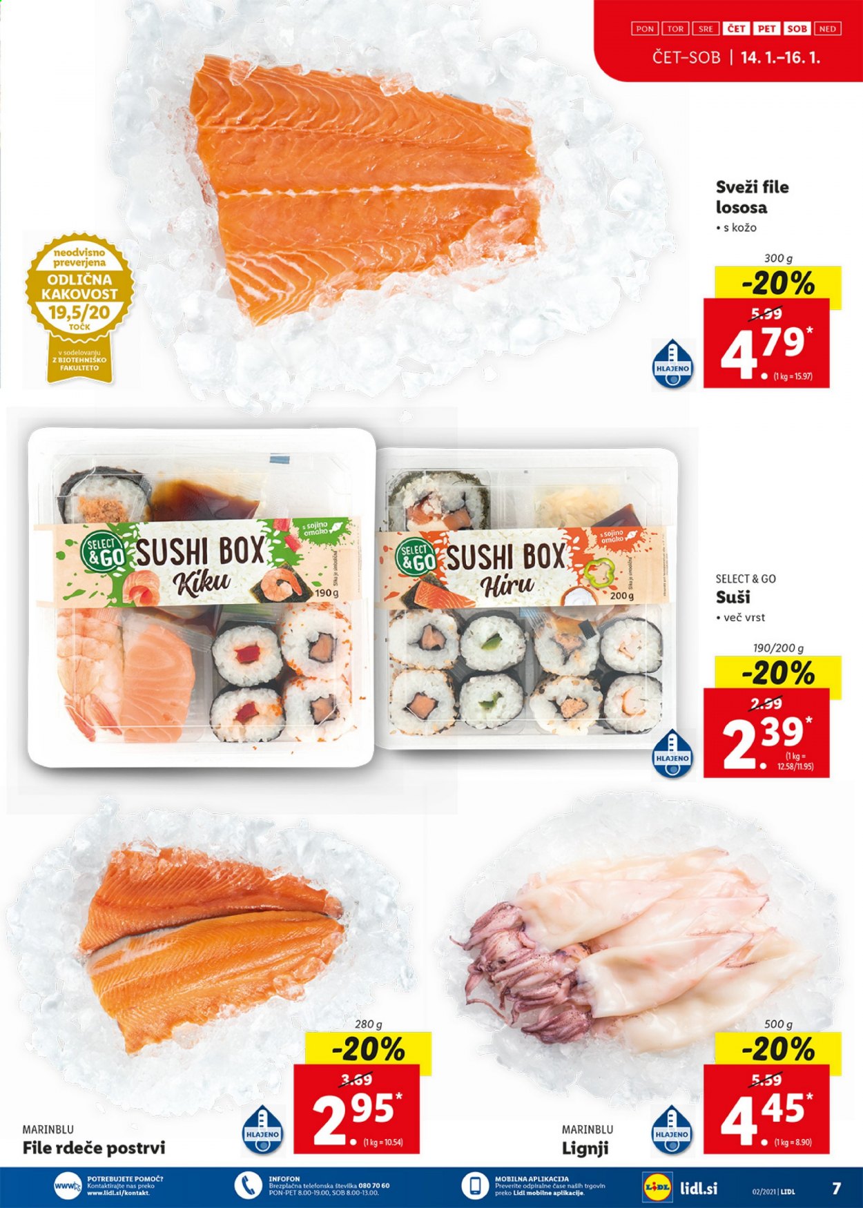 Lidl katalog - 14.1.2021 - 23.1.2021. Stran 7