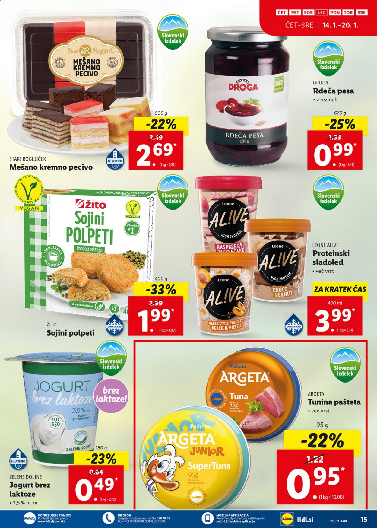 Lidl katalog - 14.1.2021 - 23.1.2021. Stran 15