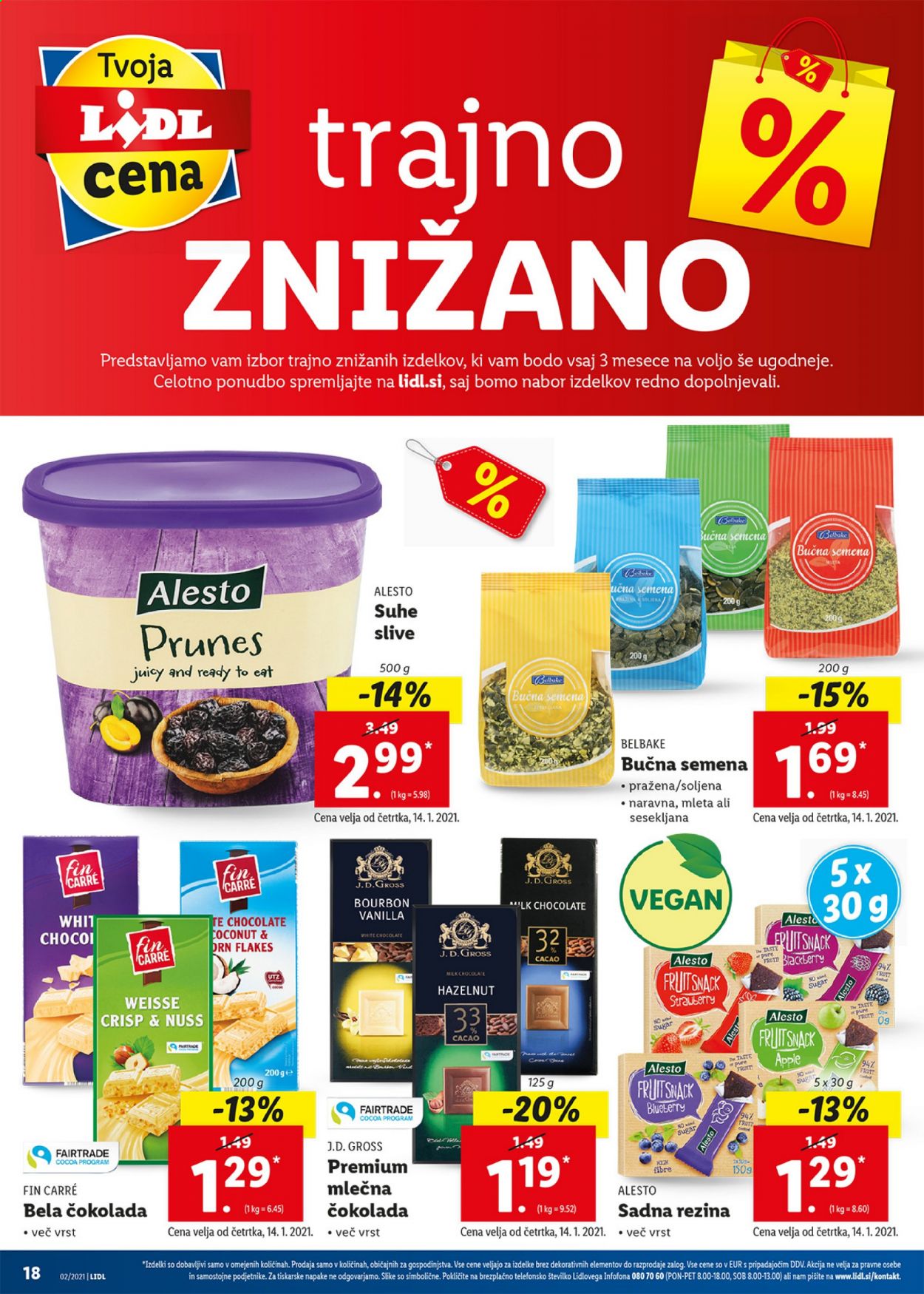 Lidl katalog - 14.1.2021 - 23.1.2021. Stran 18