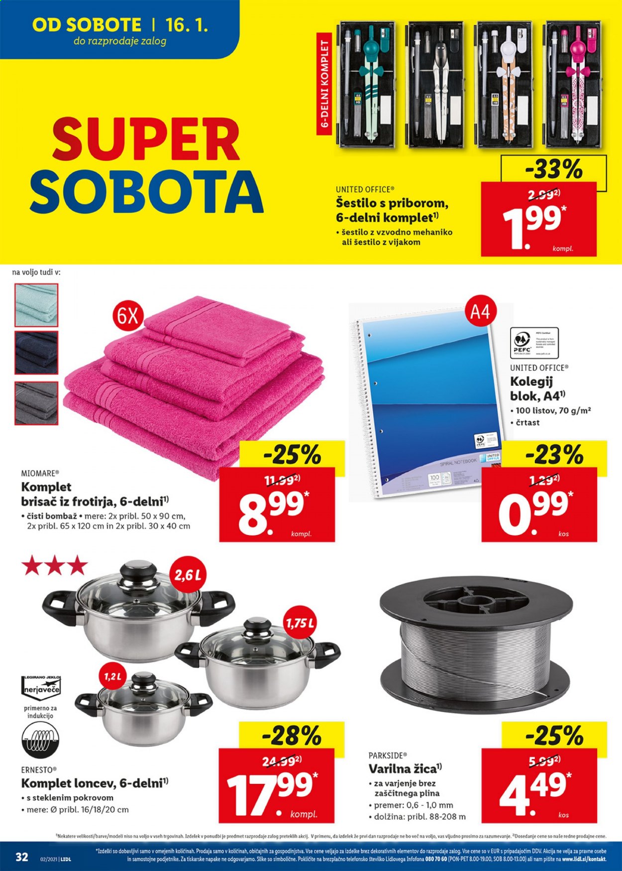 Lidl katalog - 14.1.2021 - 23.1.2021. Stran 32