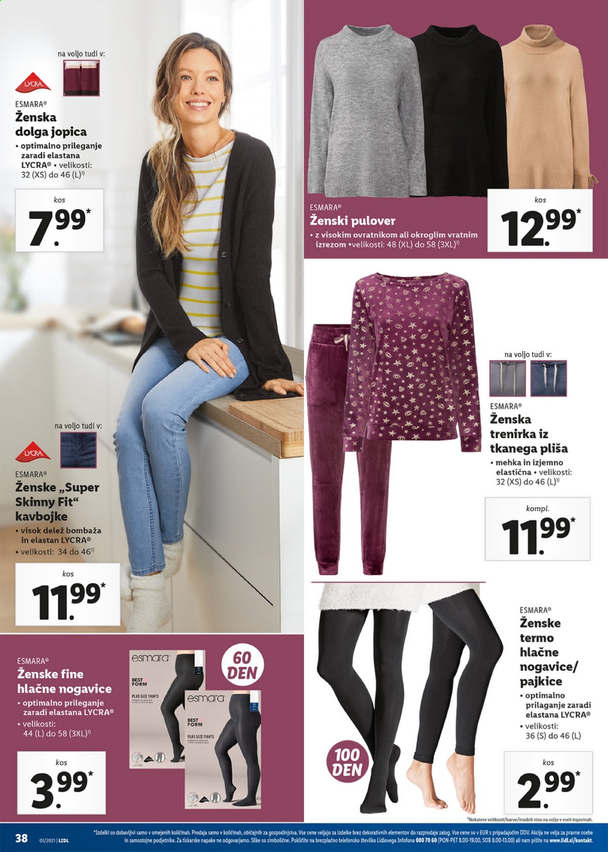 Lidl katalog - 14.1.2021 - 23.1.2021. Stran 38