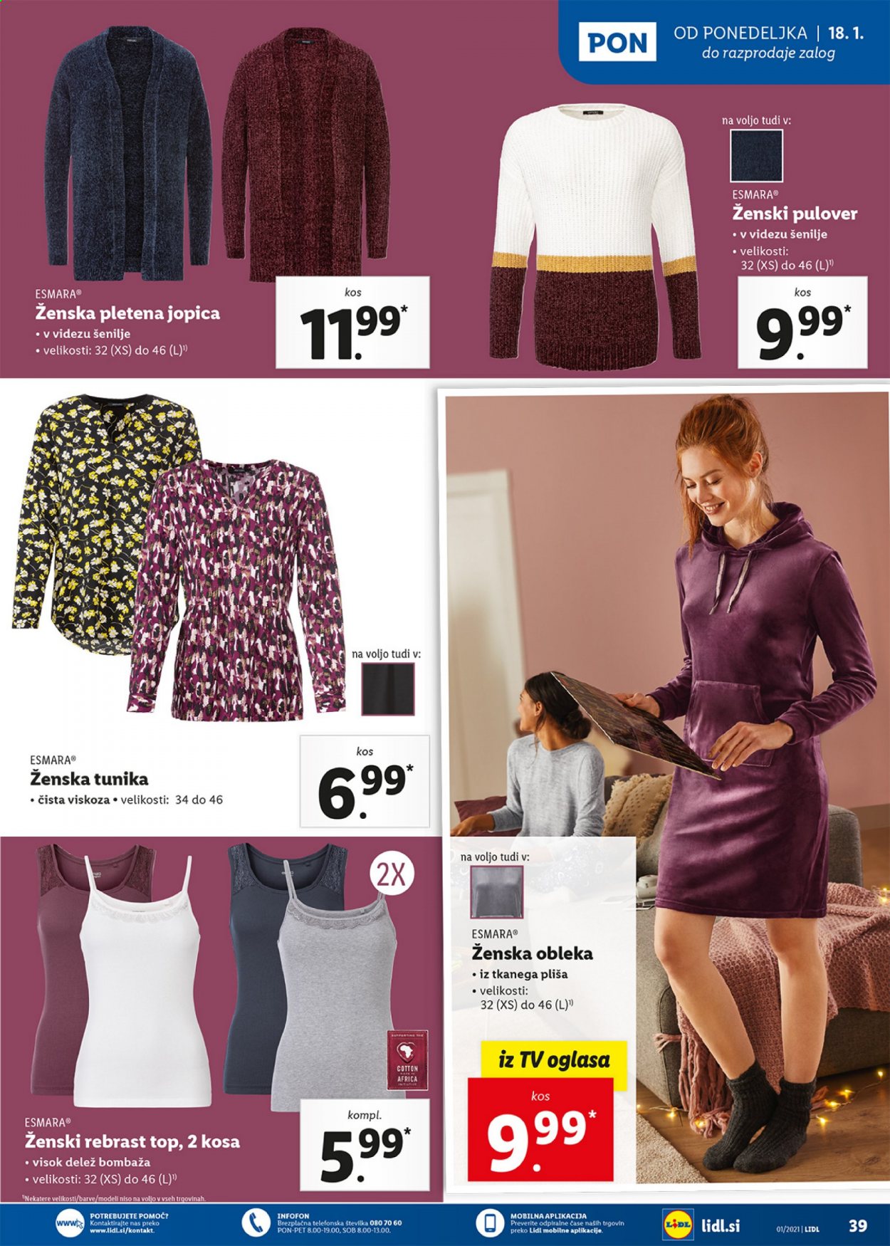 Lidl katalog - 14.1.2021 - 23.1.2021. Stran 39