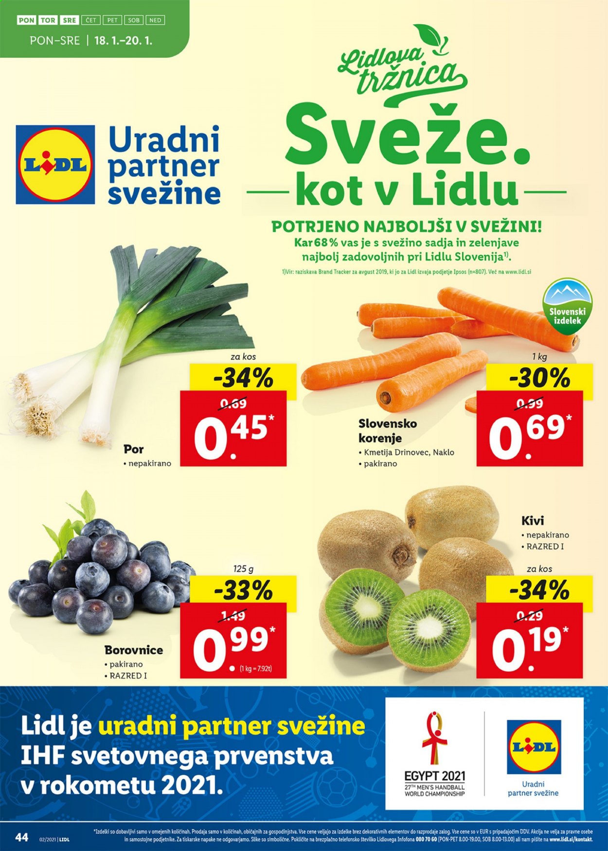 Lidl katalog - 14.1.2021 - 23.1.2021. Stran 44