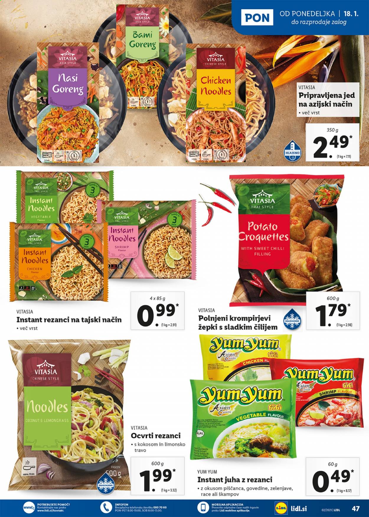 Lidl katalog - 14.1.2021 - 23.1.2021. Stran 47