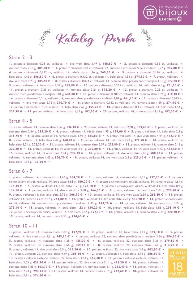 E.Leclerc katalog - 13.1.2021 - 31.12.2021. Stran 16