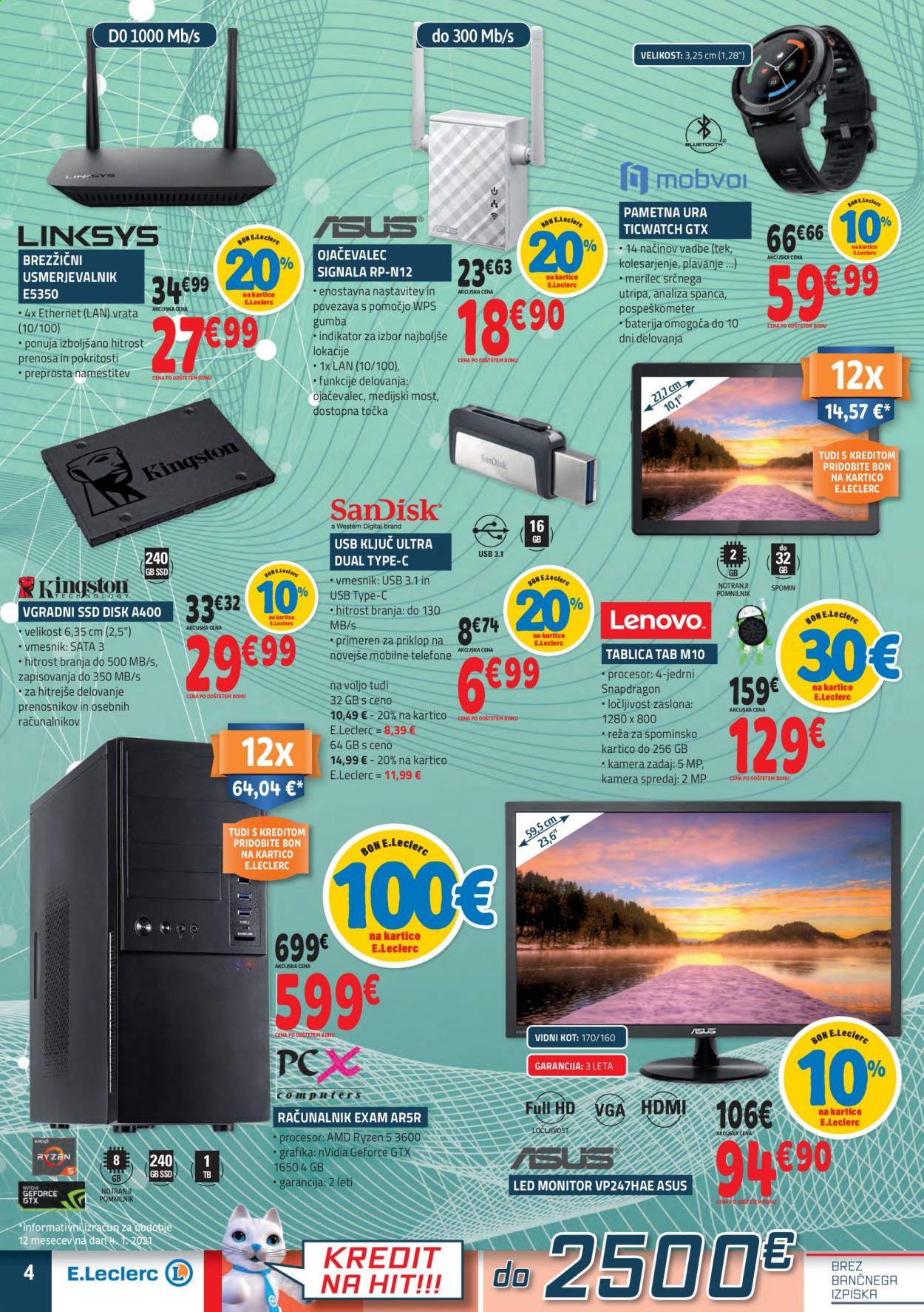 E.Leclerc katalog - 13.1.2021 - 23.1.2021. Stran 4