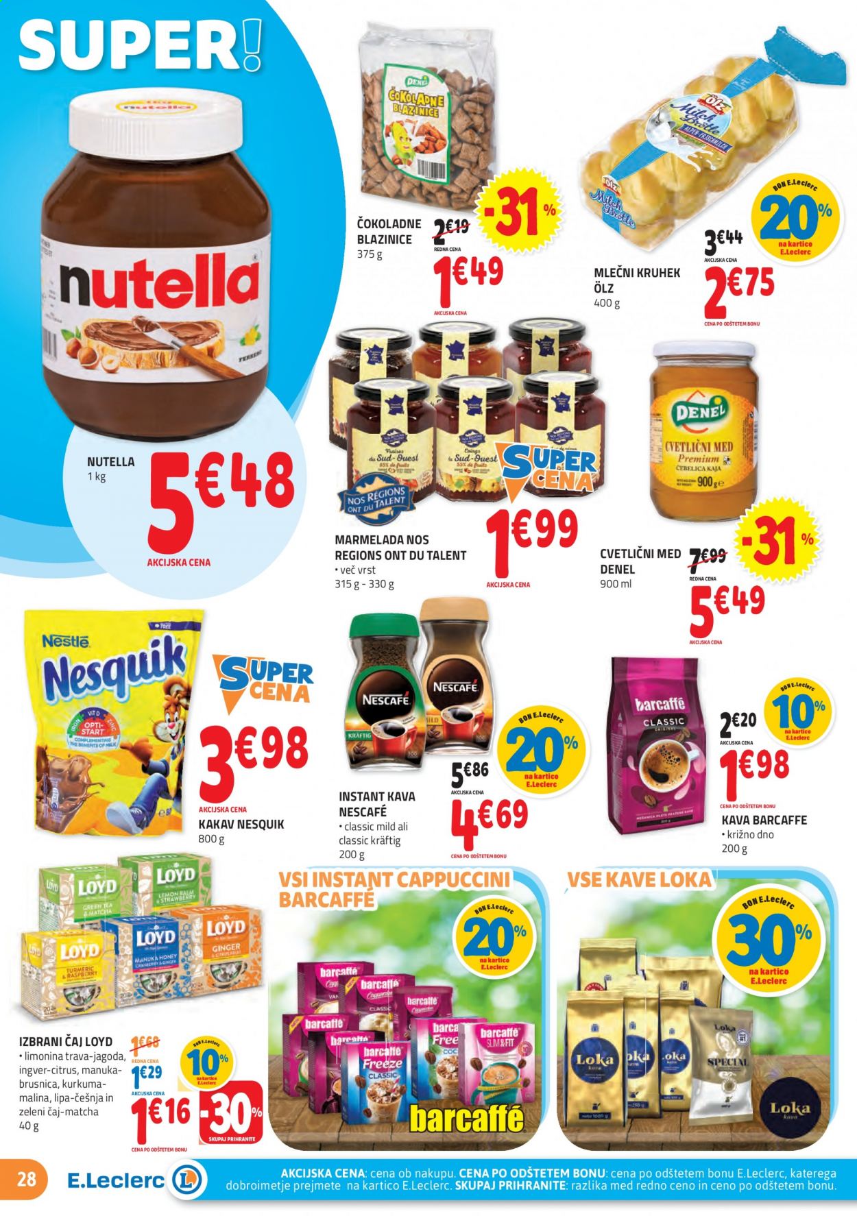 E.Leclerc katalog - 13.1.2021 - 23.1.2021. Stran 28